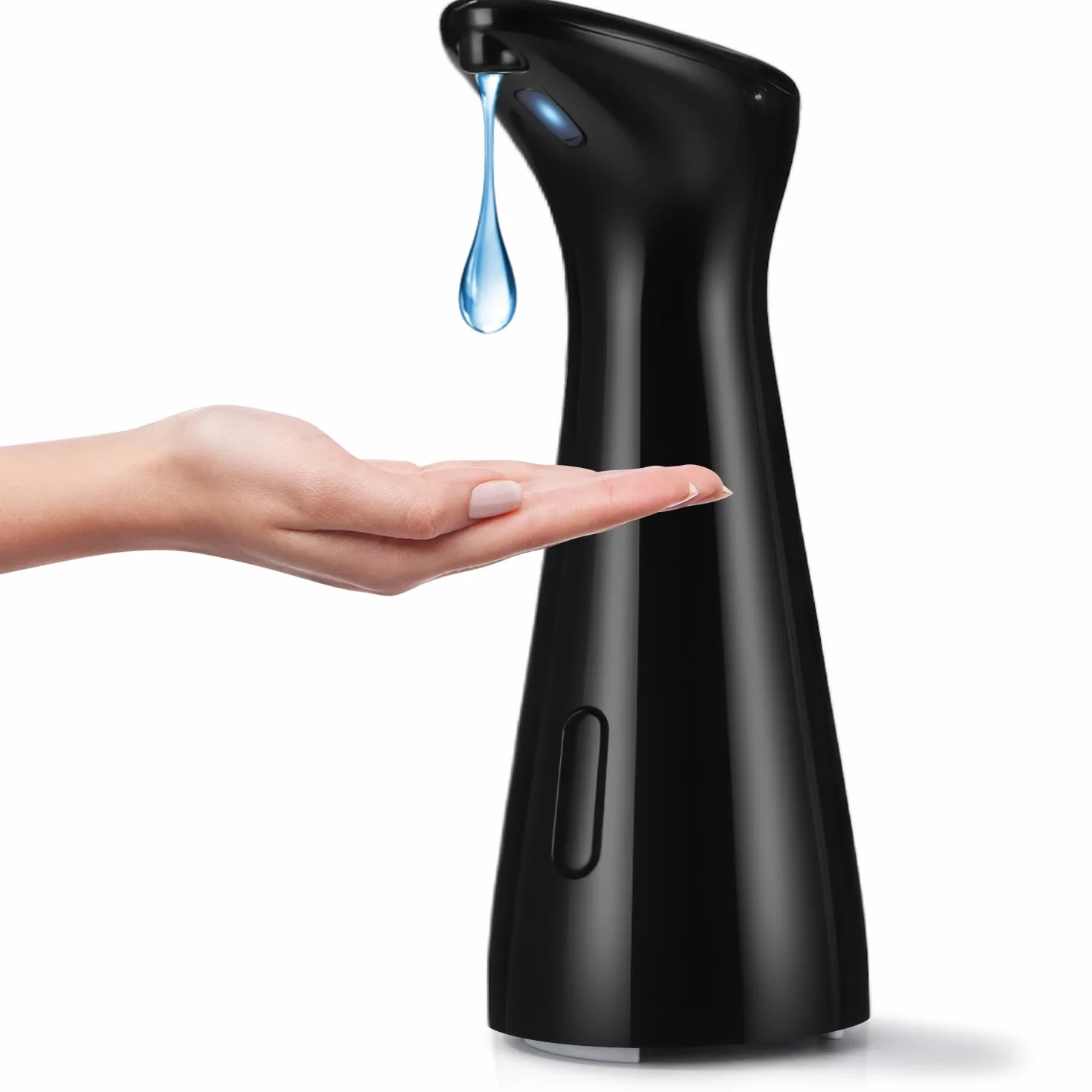 Automatyczny Dozownik Mydła 200 ml Czujnik Podczerwieni Wodoodporny IPX6 Bezdotykowy Czarny