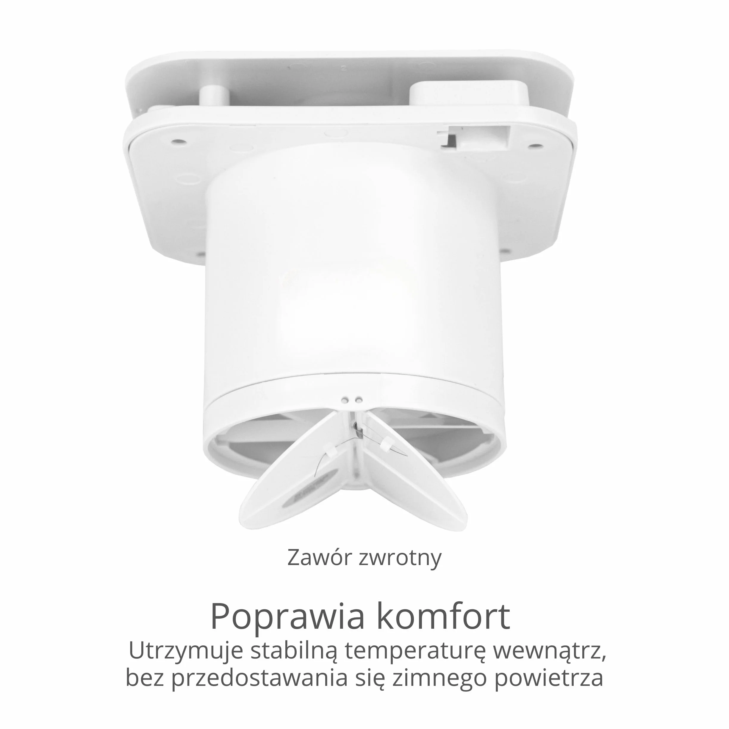 Turbionaire Trend Plus 100 WM – Wielofunkcyjny Wentylator Łazienkowy z Pilotem, Silnik DC Brushless, 7 Prędkości + Tryb Boost, Timer, Zawór Zwrotny, 85 m³/h, Cichy, Ø100 mm, Gwarancja 3