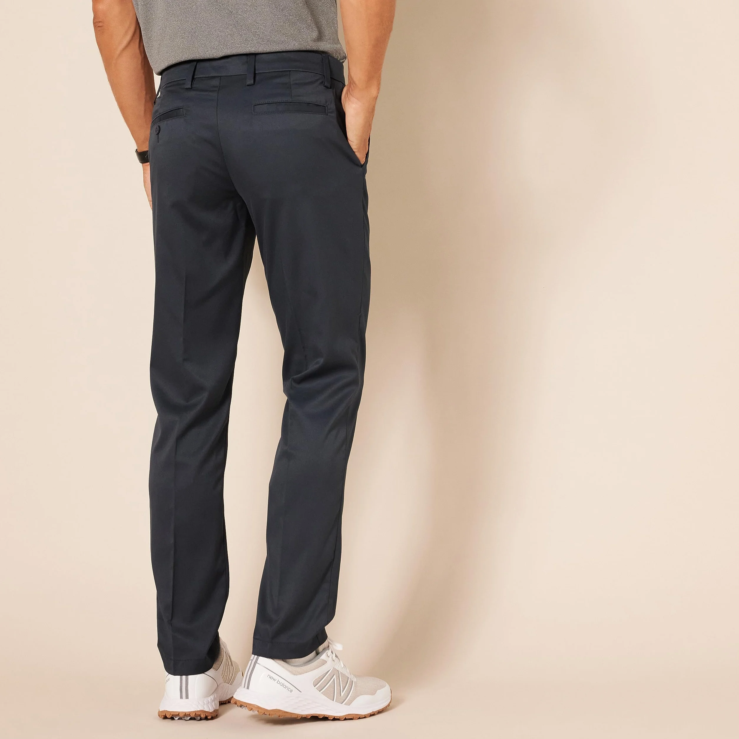 Amazon Essentials Mężczyźni Spodnie golfowe Slim-Fit Stretch