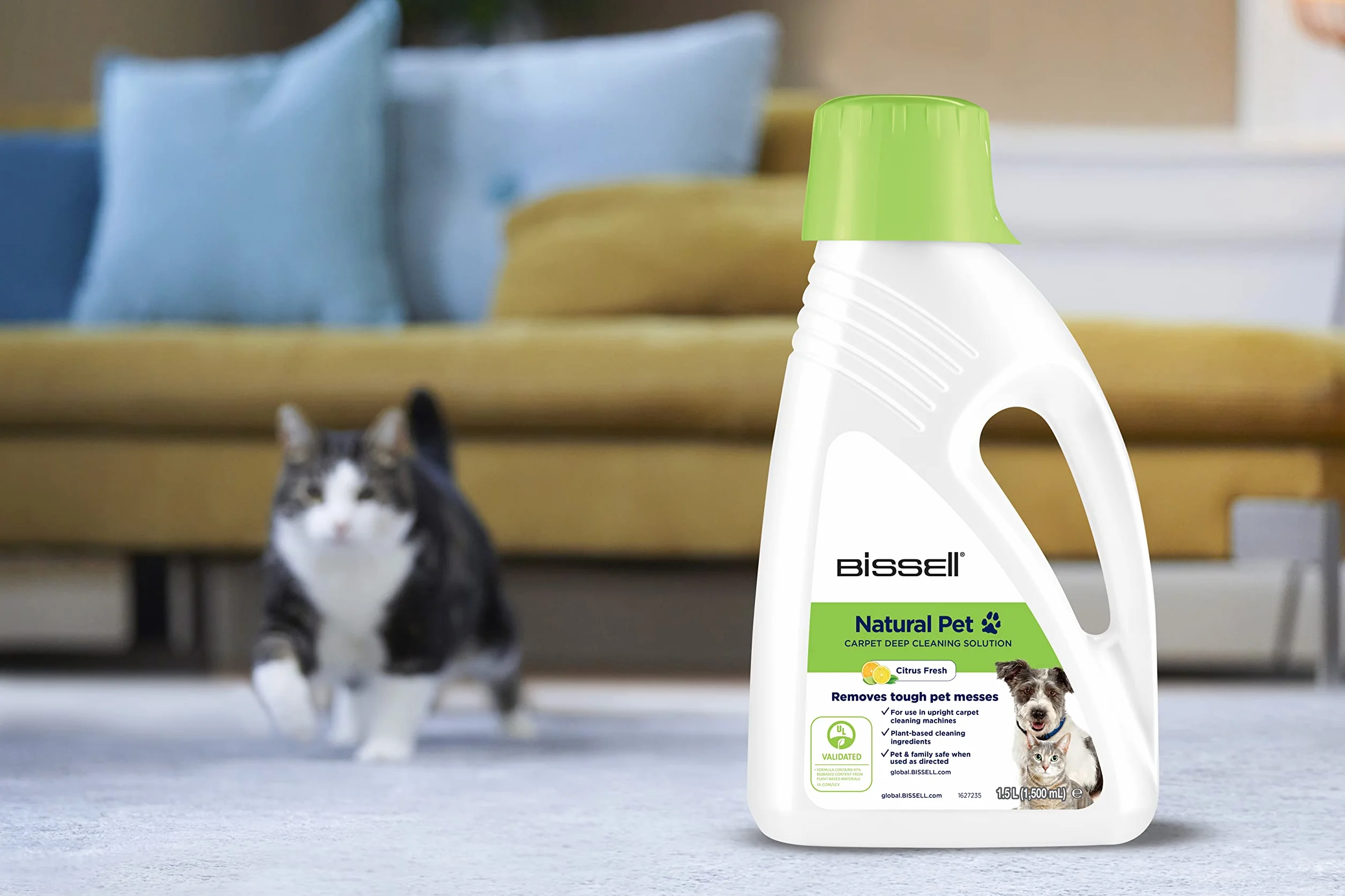 BISSELL Natural Pet Carpet Deep Cleaning Solution 1,75 l do dywanów 3242