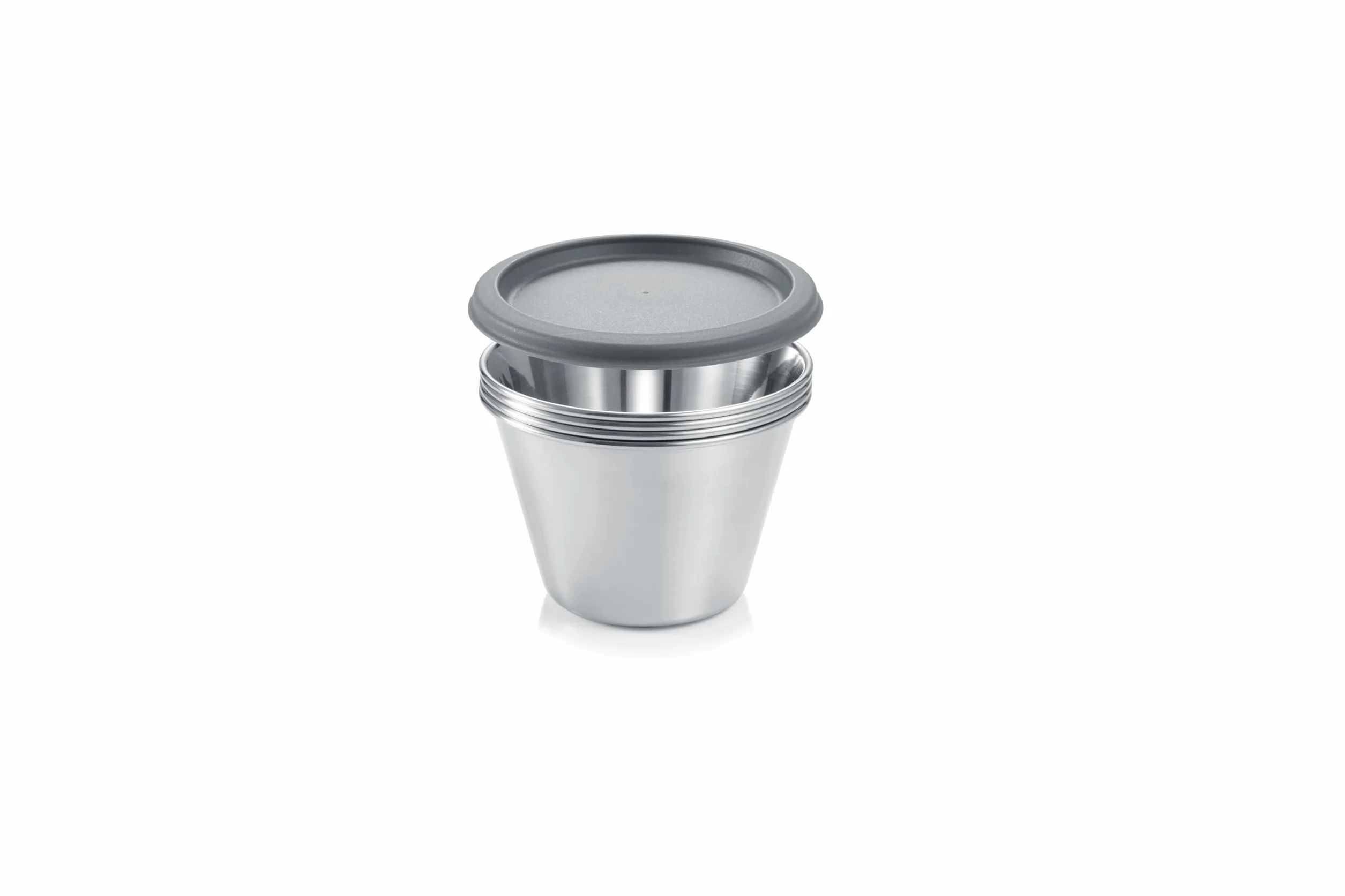 Tescoma GrandCHEF Kubki do panna cotta ze stali nierdzewnej 4 szt