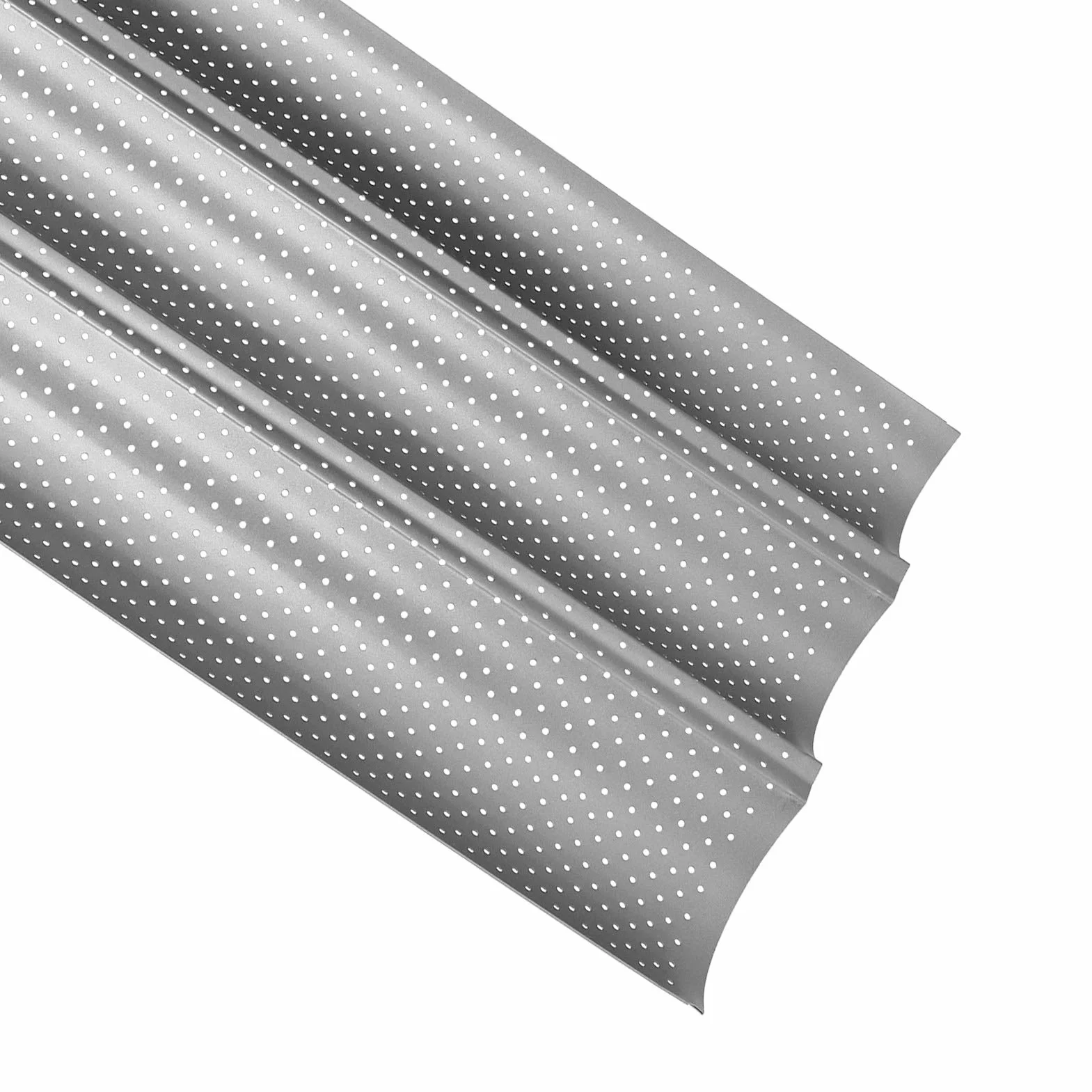 Francuska Blacha do Pieczenia Chleba Nonstick MultiGrooves Fale Patelnia do Bagietki Taca 3 Rowki