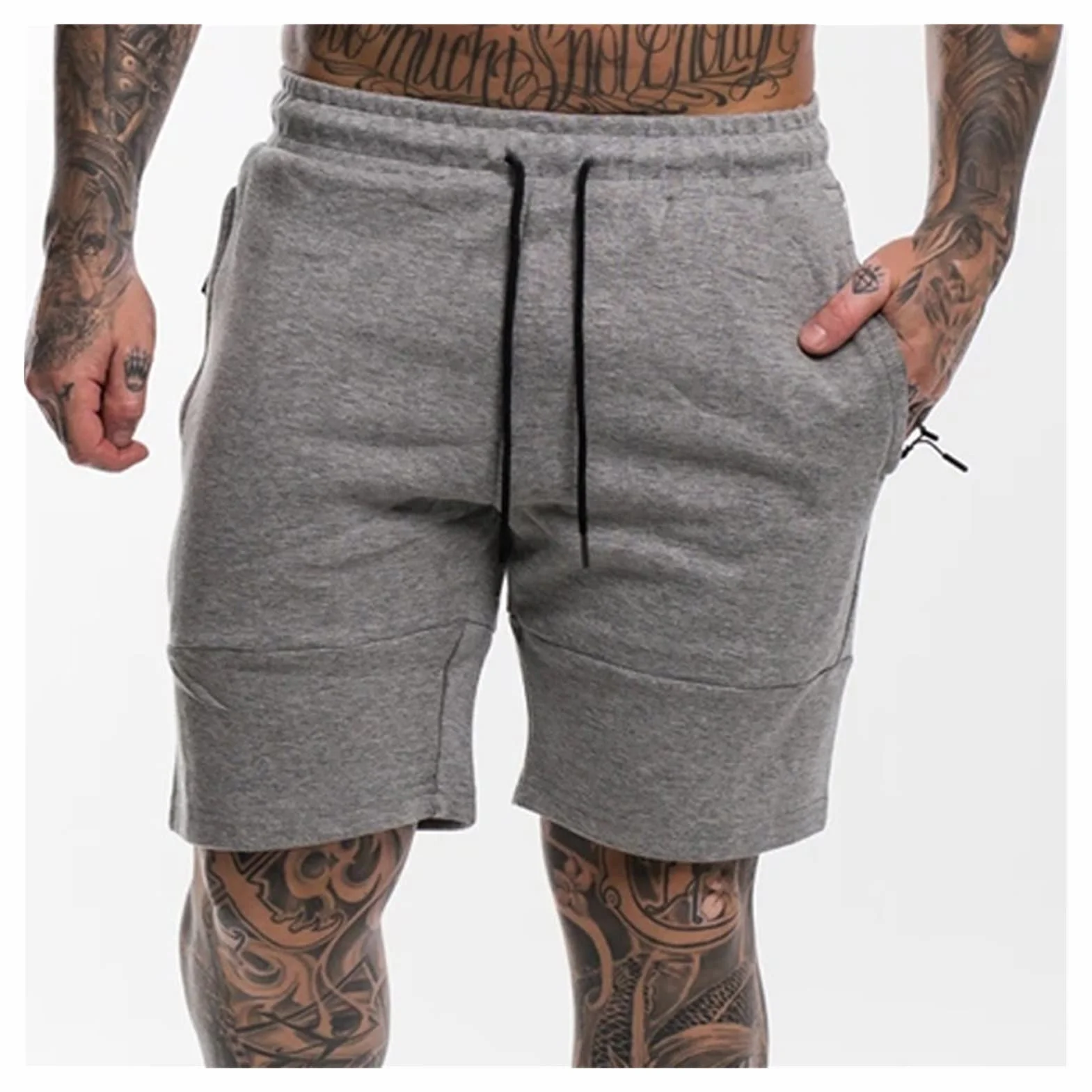 YXWYXWA Sporting Running Shorts kulturystyka dresowe presie fitness krótkie spodnie do joggingu siłowni mężczyźni sportowe szorty