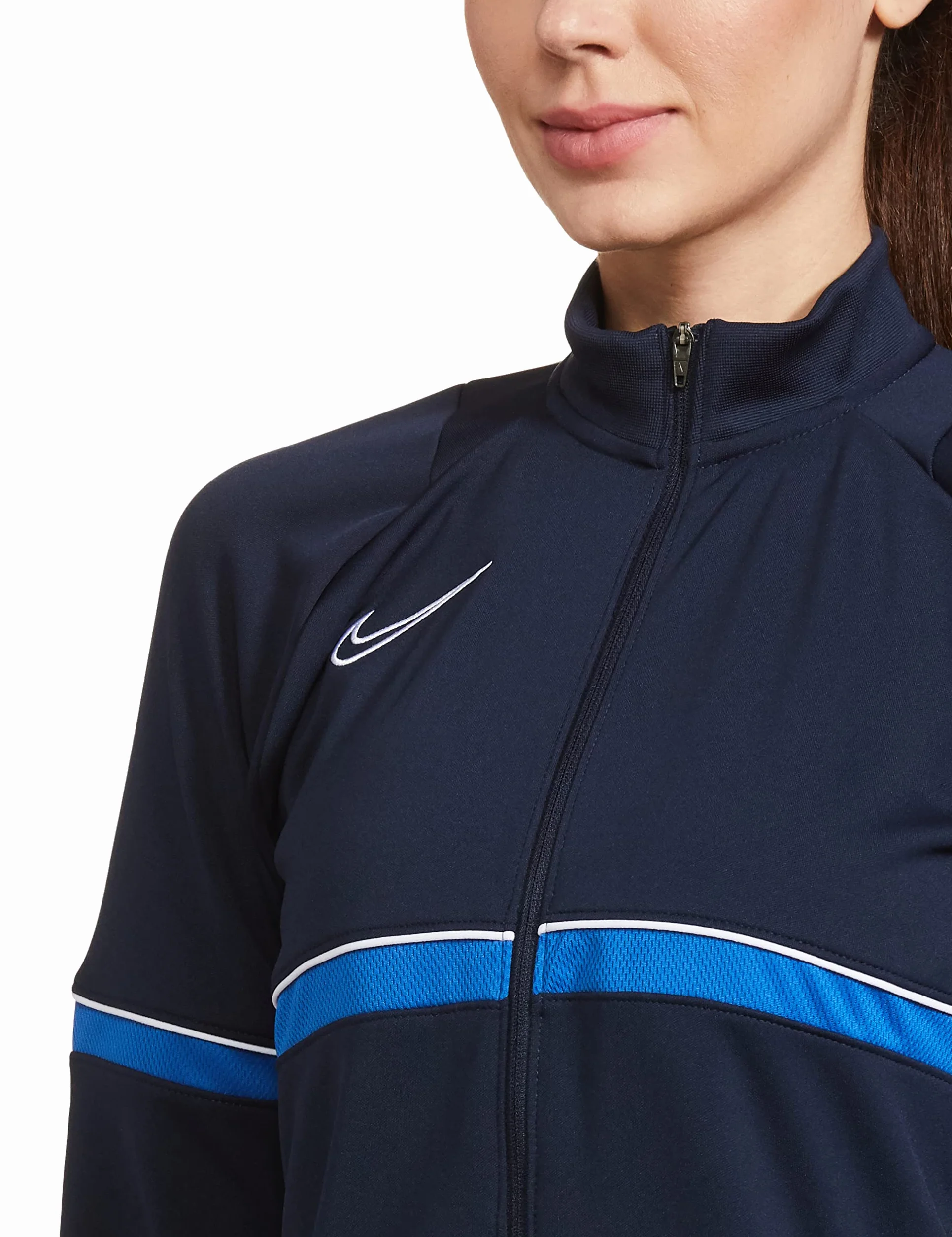 Nike CV2677-453 ACADEMY 21 WMN Giacca Donna OBSIDIAN/WHITE S
