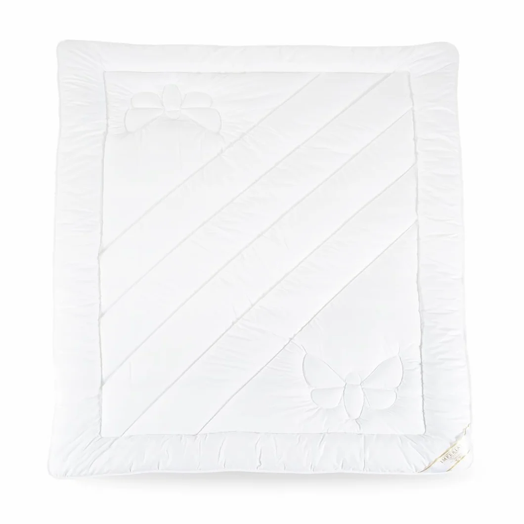 Kołdra Jedwabna 140x200 Imperial Dzikie Jedwab Premium Naturalna Całoroczna