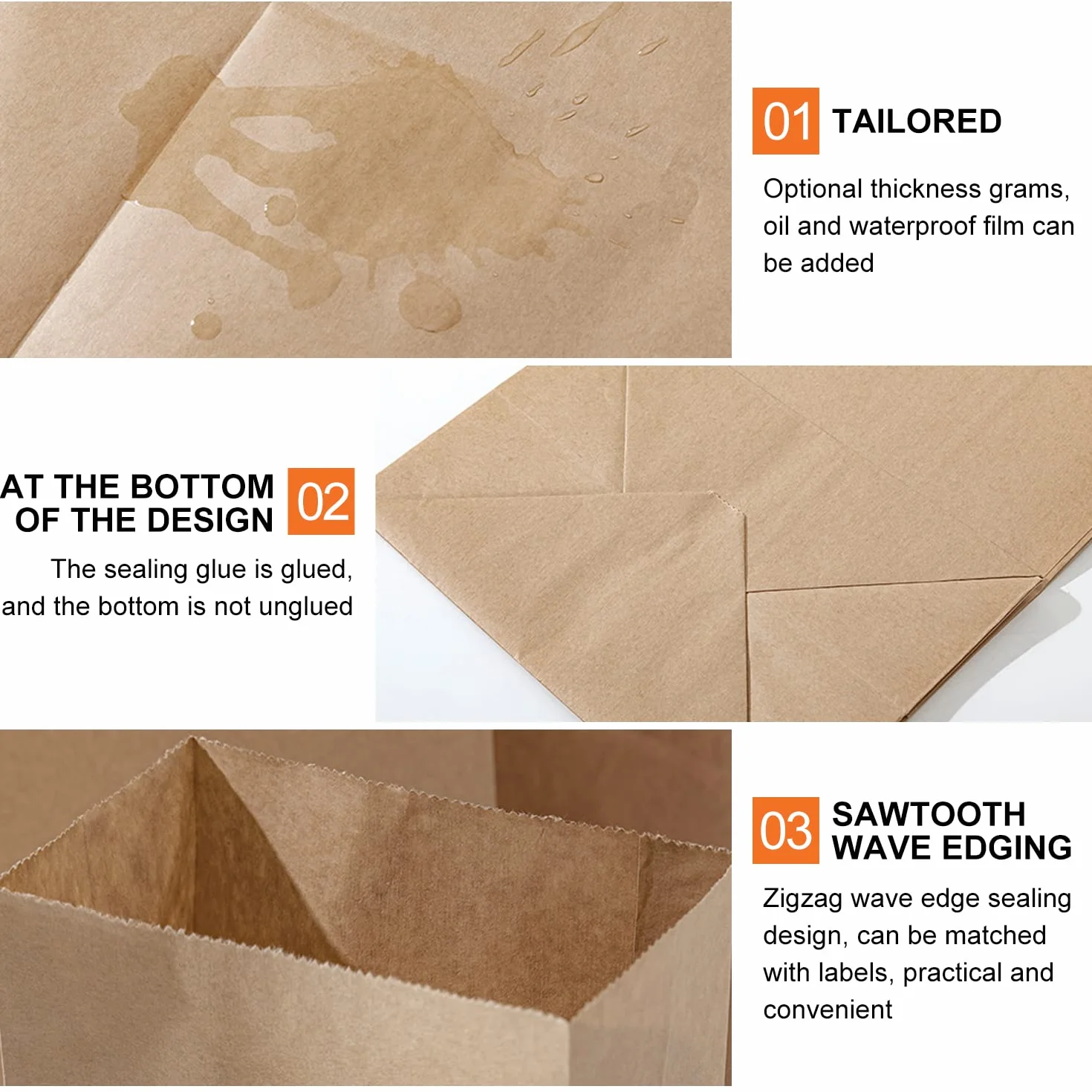 Naklejki do kalendarza adwentowego wielokrotnego użytku 24 torebki papier kraft DIY