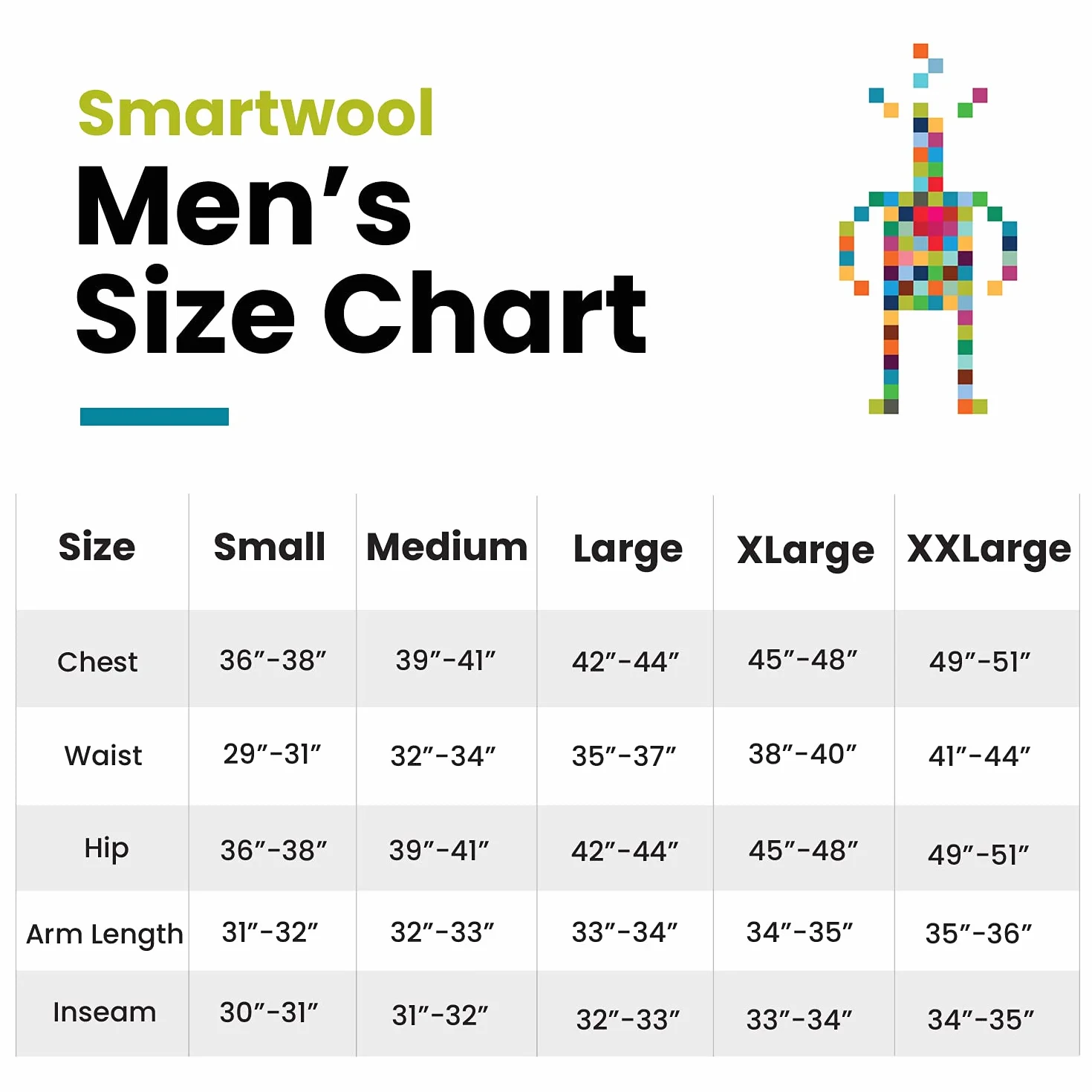 Smartwool Dolna warstwa bazowa Mężczyźni Męska klasyczna termiczna warstwa bazowa z merynosów 3/4 na dole (1 w zestawie)