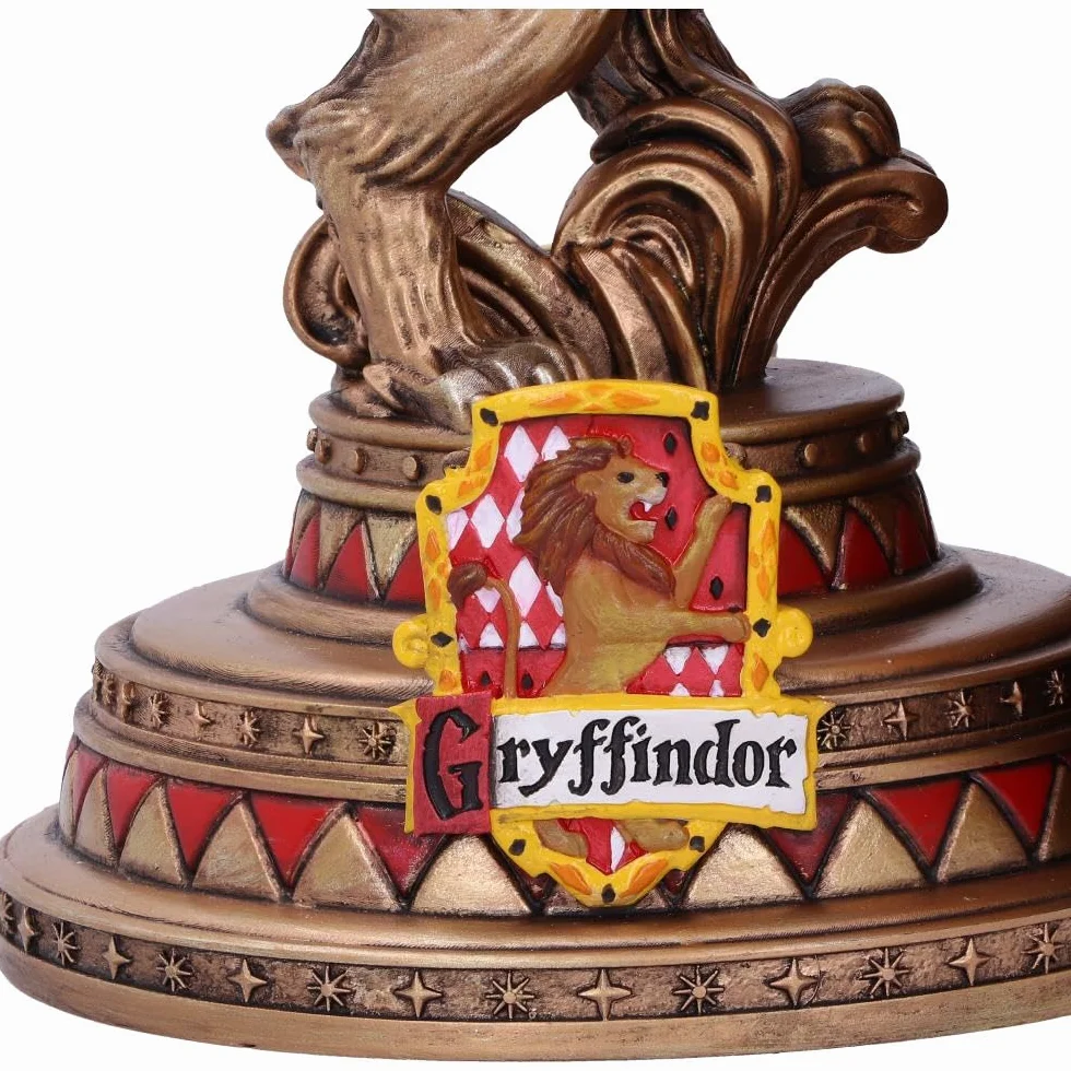 Nemesis Now Podpórka do książek Harry Potter Gryffindor 20 cm żywica złota