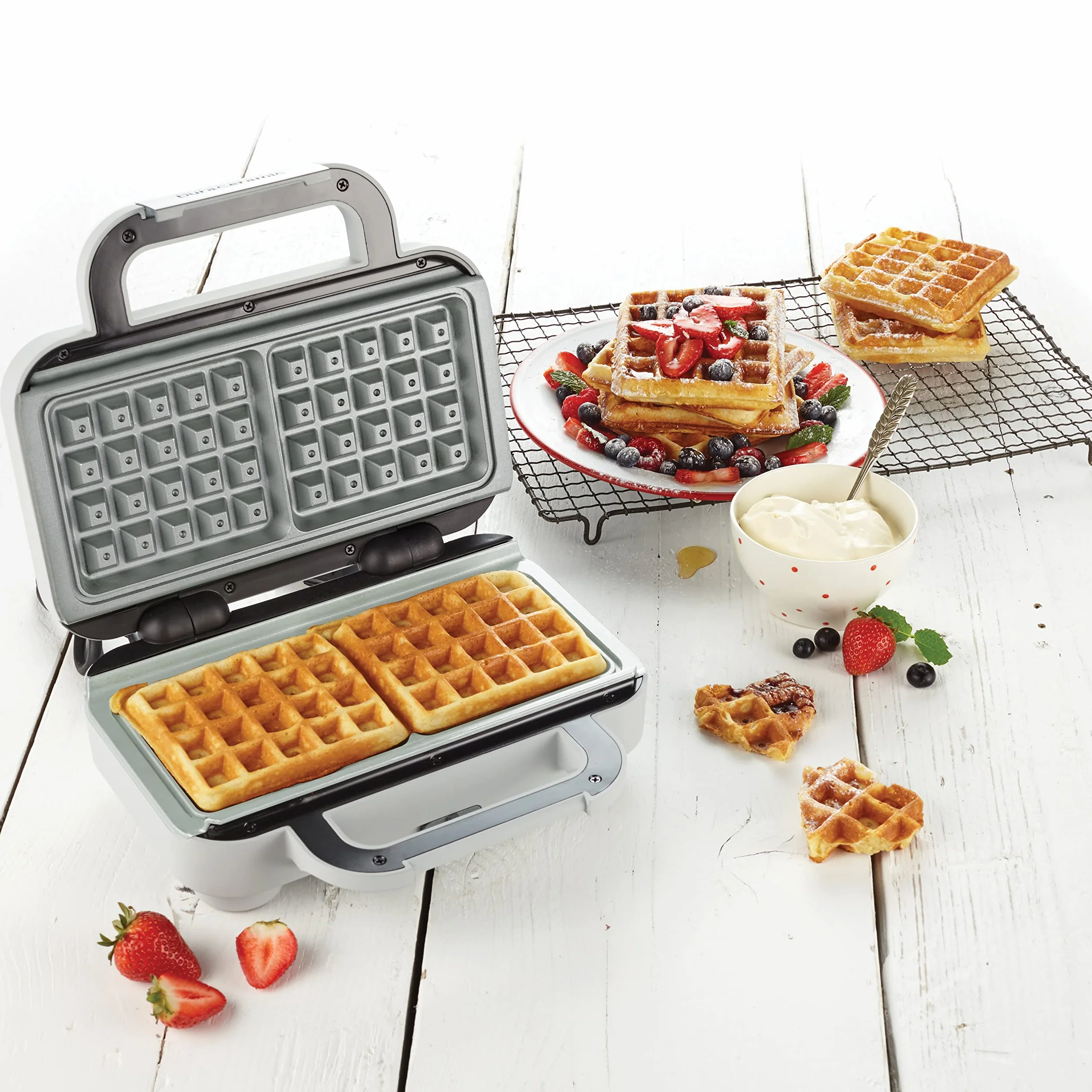 Breville Gofrownica Vst072X Srebrny 27,5x23,6x10,4 cm