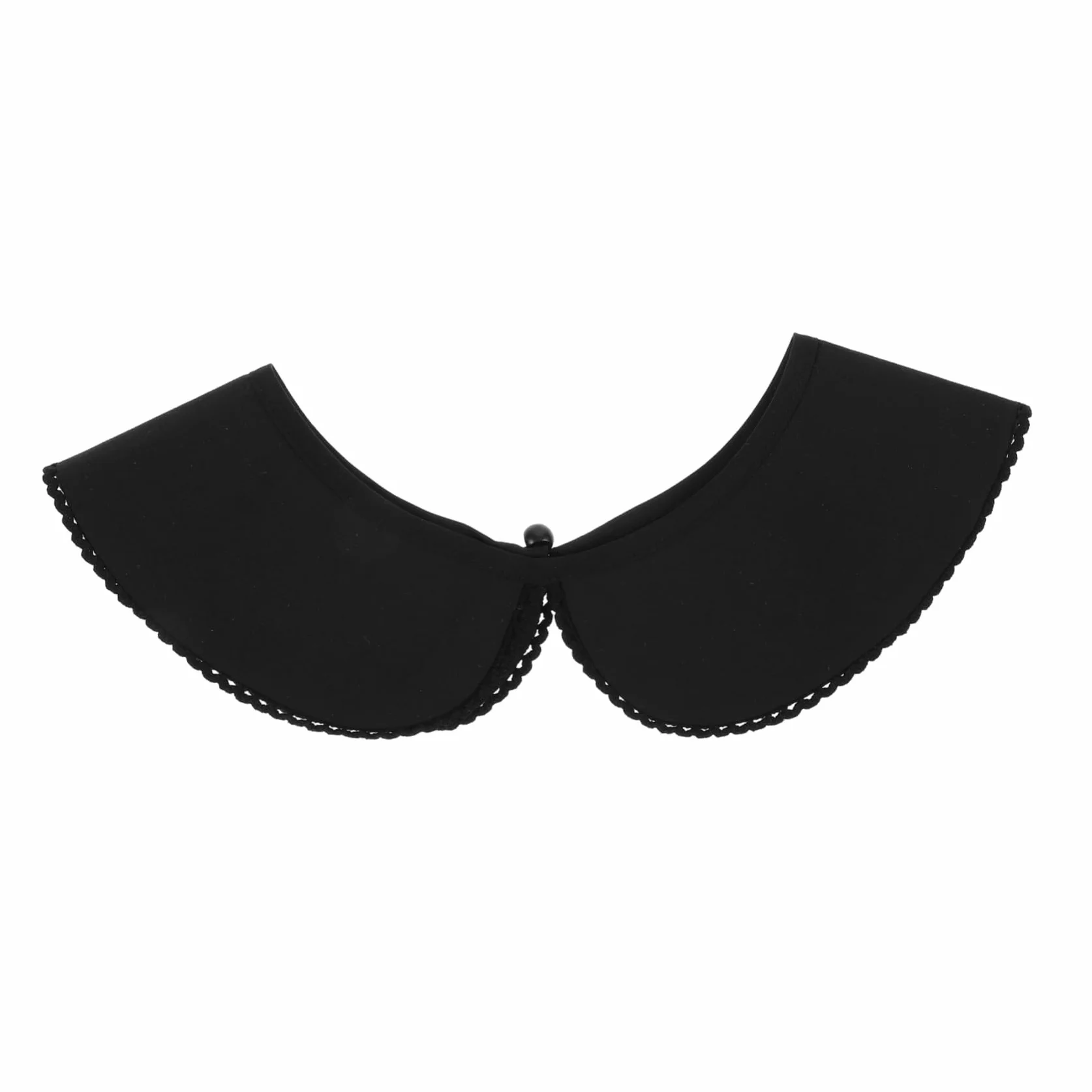 SHERCHPRY Koszula Z Imitacją Kołnierzyka Półkoszula Bluzka Odpinany Fałszywy Kołnierzyk Koszuli Ozdobny Kołnierzyk Kołnierzyk Dickey Bawełniany Choker Krawat Fałszywe Klapy Okrągłe