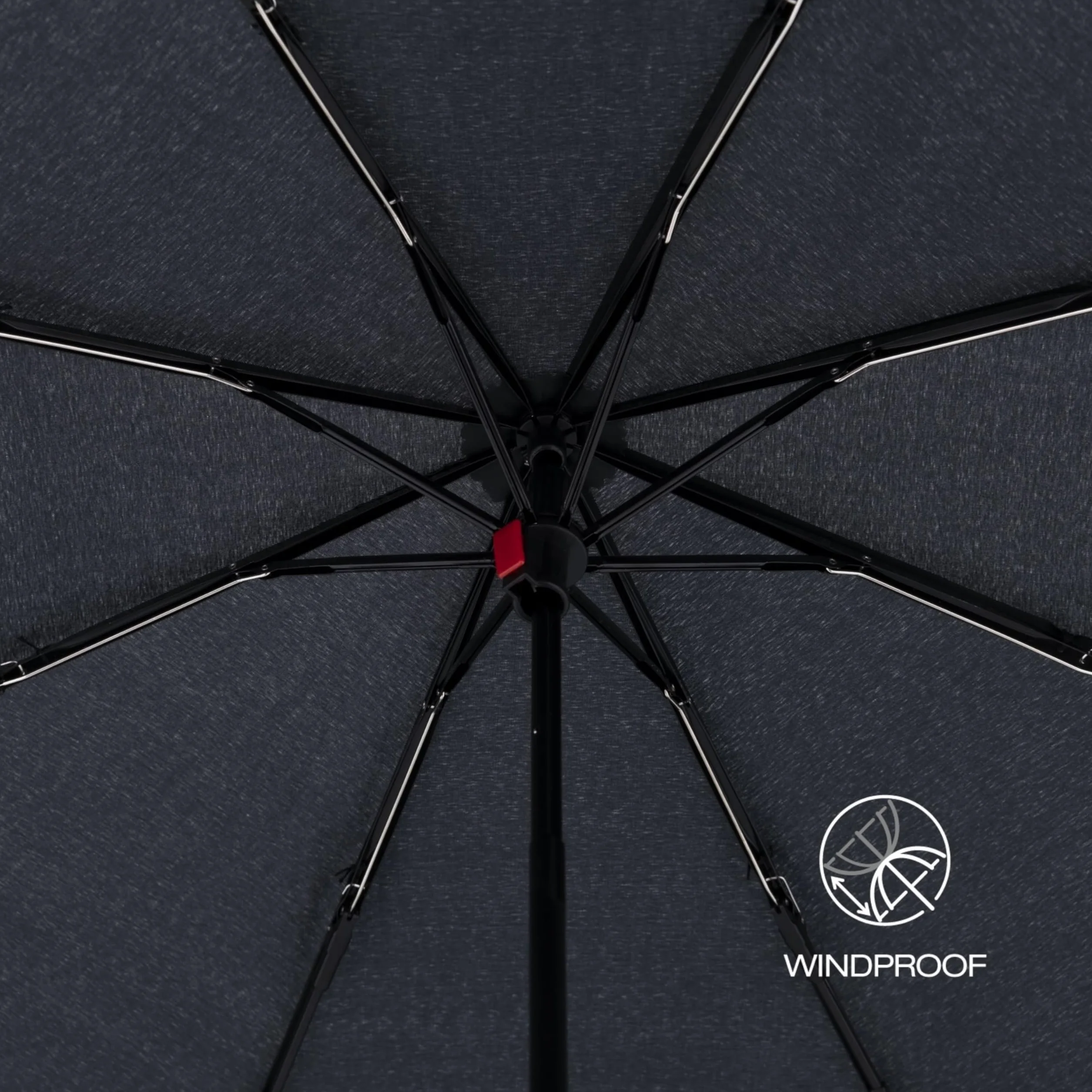 Knirps A.050 Medium Manual kieszonkowy parasol kieszonkowy, kompaktowy, odporny na warunki atmosferyczne, stabilny, wiatroszczelny