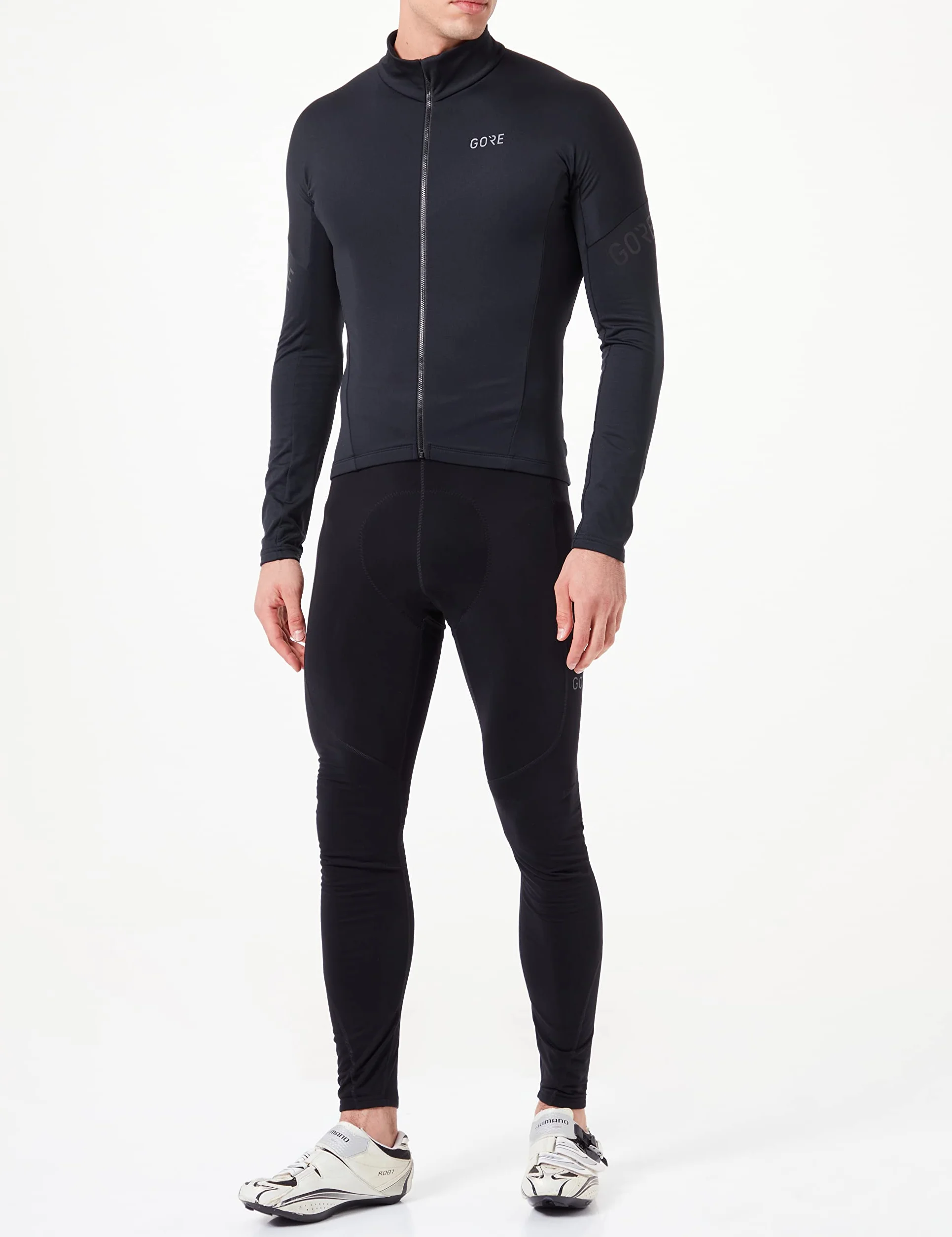 GORE WEAR C5 Thermo Bib Tights+ - Spodenki Rowerowe Mężczyźni