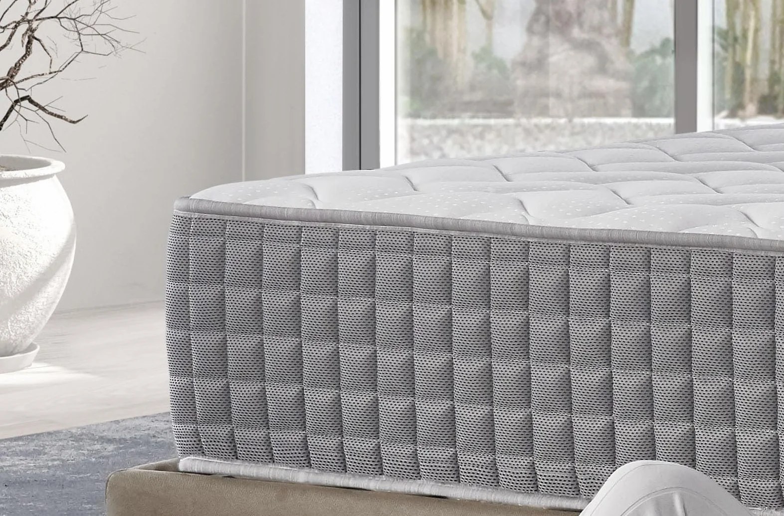 Materac Medyczny Mentor Med H4 Maxi Gel 90x200 cm 30 cm Ortopedyczny 11 Stref