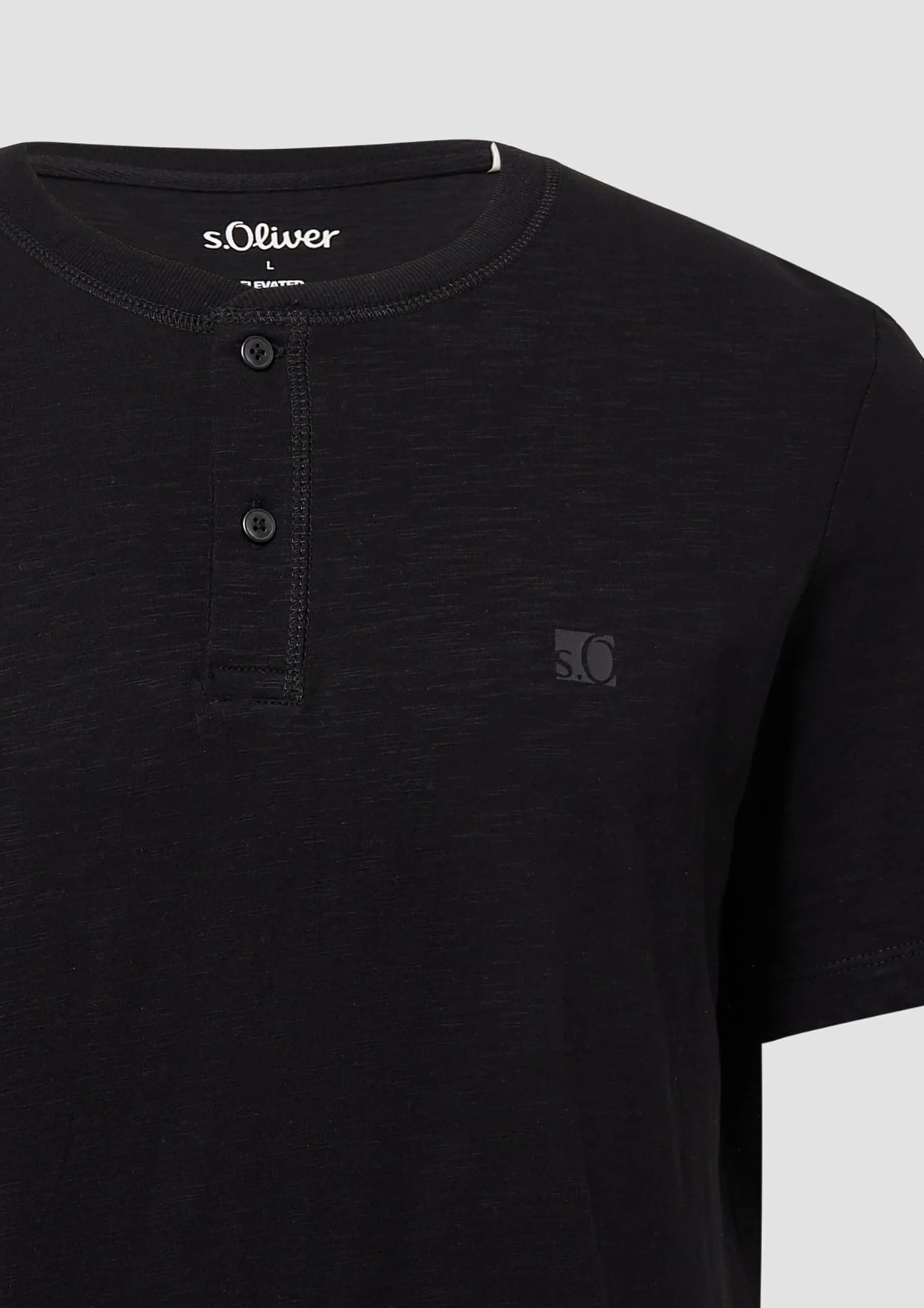 s.Oliver Henley t-shirt męski, czarny, XXL