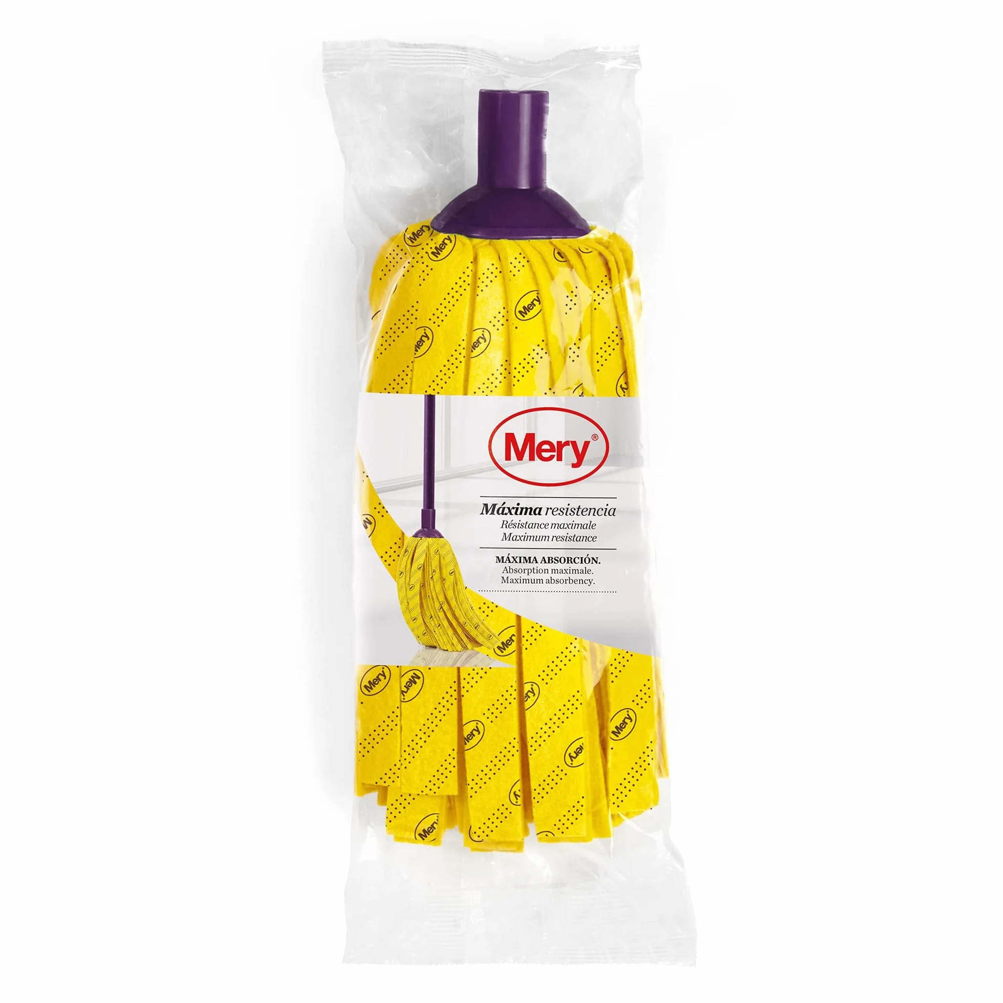 Mery 450.01 mop paski wiskoza żółty 24 x 11
