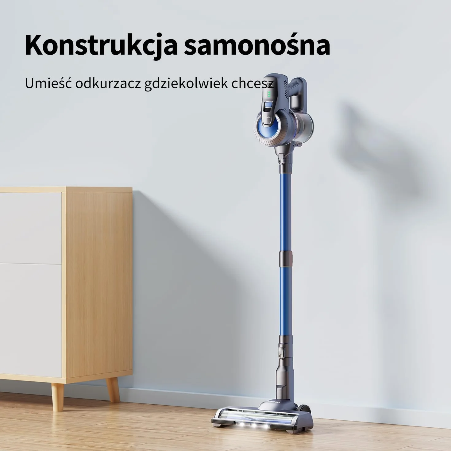 Kalado KCV500 Odkurzacz Bezprzewodowy 23 kPa 6 w 1 35 min Pionowy
