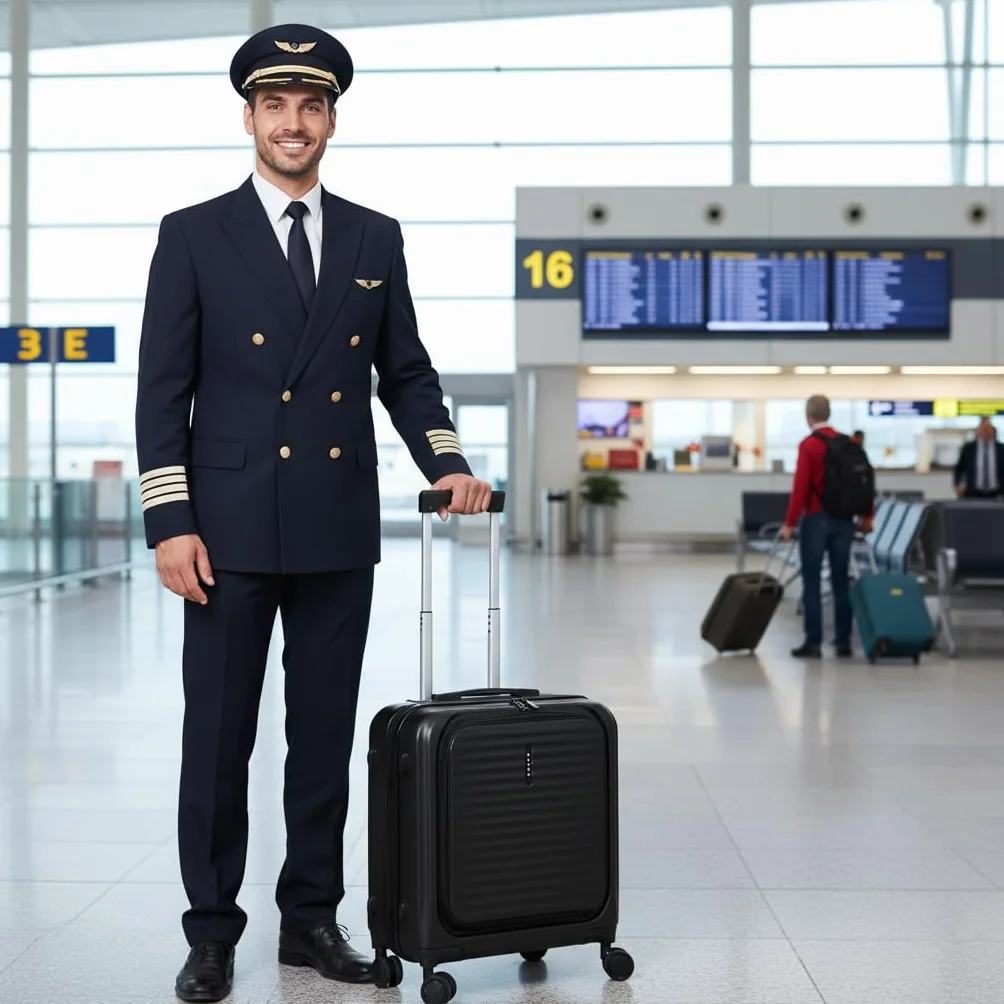 Movom Dayton Walizka kabinowa czarna twarda ABS zamek TSA 39,2 l 3,14 kg 4 podwójne koła bagaż ręczny wykonany z ABS, lekki i wytrzymały materiał. Joumma Bags, Czarny (Black), S, walizka pilotażowa