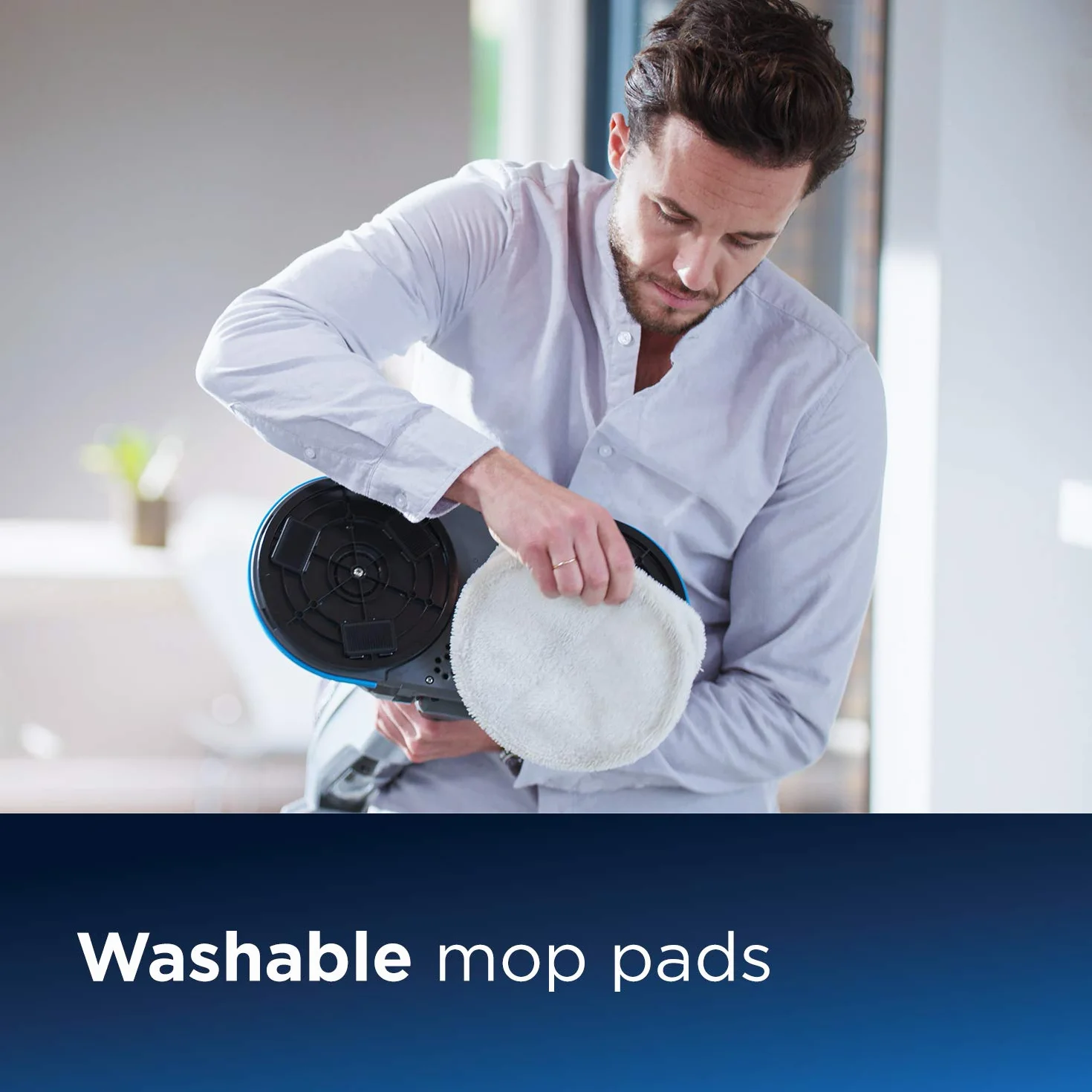 BISSELL Spinwave Cordless Bezprzewodowy mop elektryczny do twardych podłóg 2240N