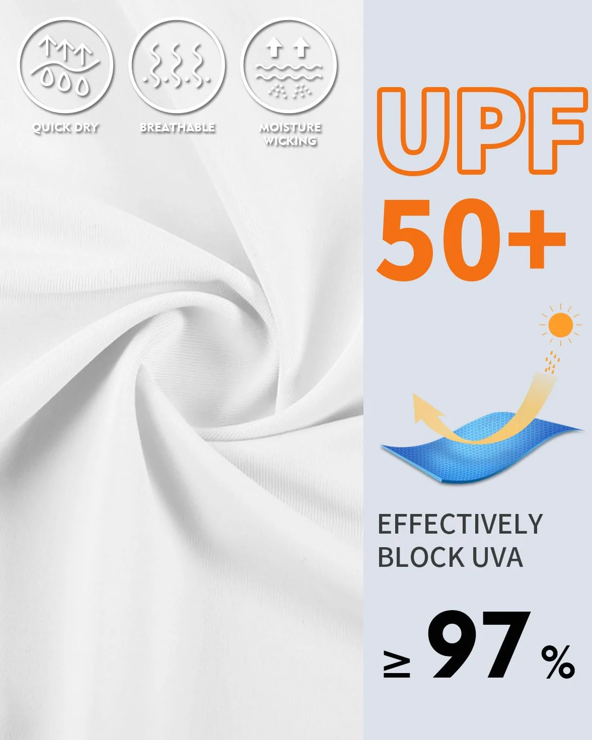 WOWENY Rashguard damska koszula ochronna UV z długim rękawem UPF 50+ koszula do pływania na wodę, plażę, surfing, pływanie, szybkoschnąca