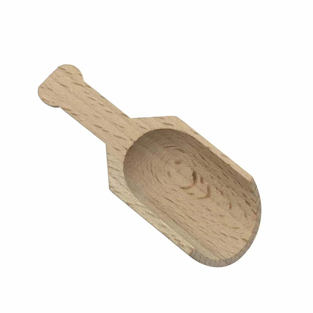 Drewniana łyżka do kąpieli i prania 3 x 7,8 cm akcesoria kuchenne