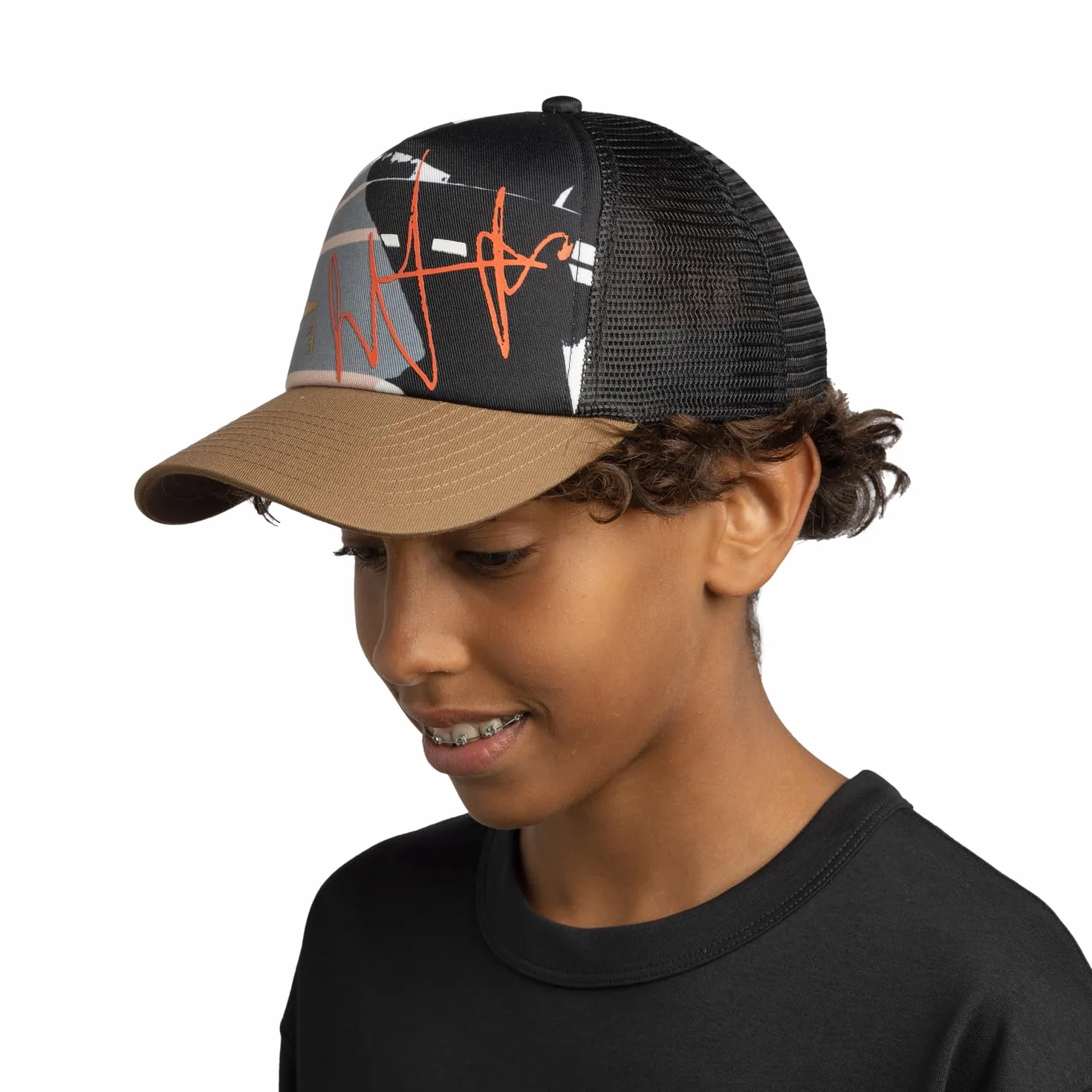 BUFF Czapka Trucker Cap, Wielo, UNIKALNA Unisex Kids, Wielokolorowy, rozmiar uniwersalny