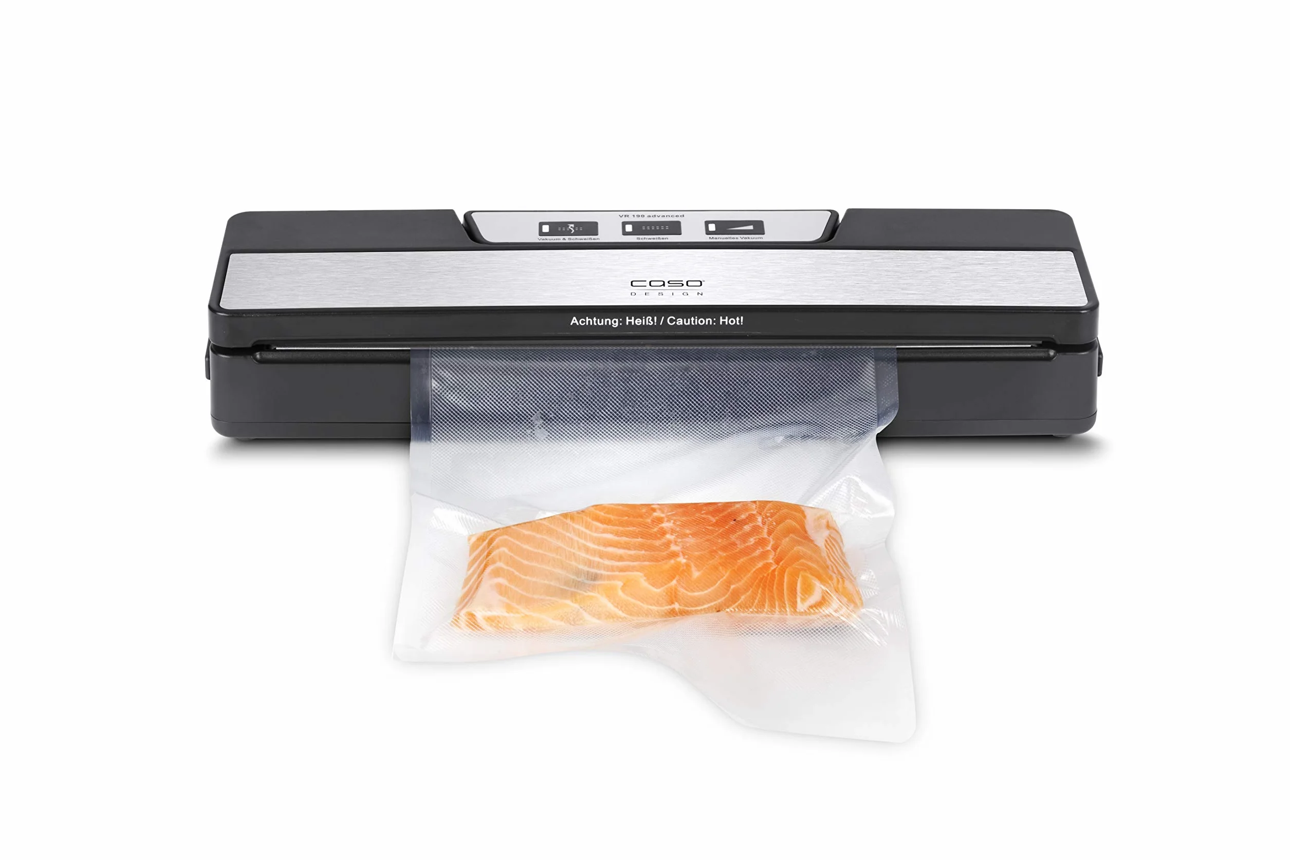 Caso Vr 190 Advanced Pakowarka Próżniowa, Czarny, 30 cm