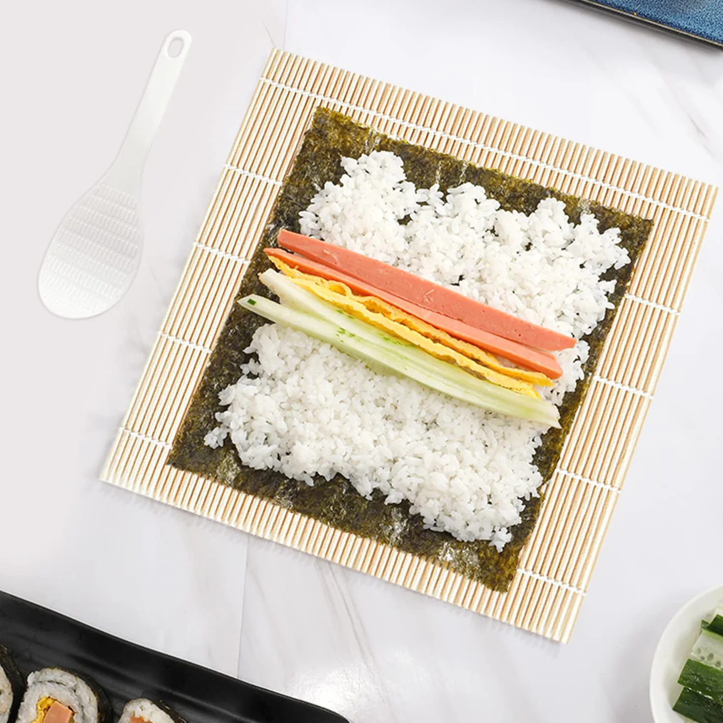 Zestaw do sushi mata bambusowa 3 rolety