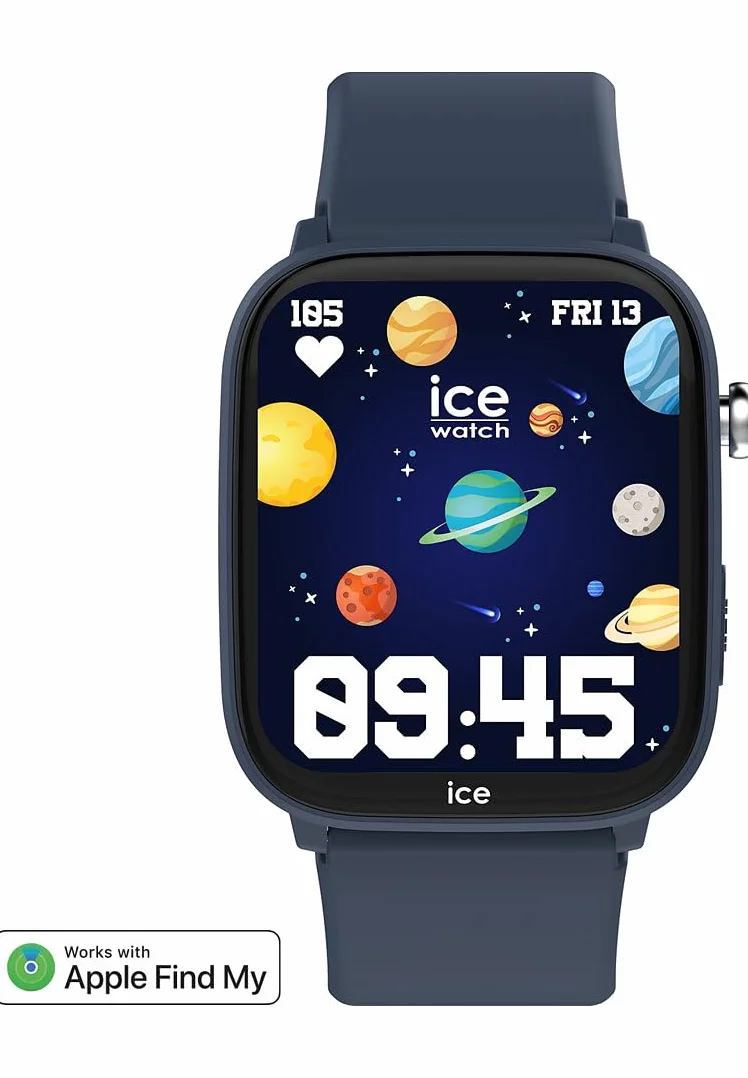 Ice-Watch - ICE smart junior 3.0 Find My Blue - Niebieski, geolokalizacyjny zegarek dla chłopców z silikonowym paskiem - 024547 (1,75 cala)