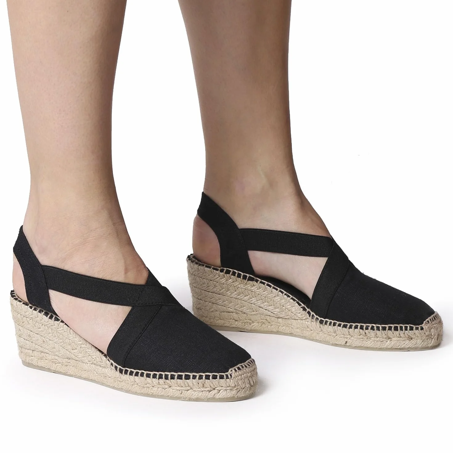 TONI PONS TER - Vegan wedge espadrille for women by Toni Pons made of cotton.