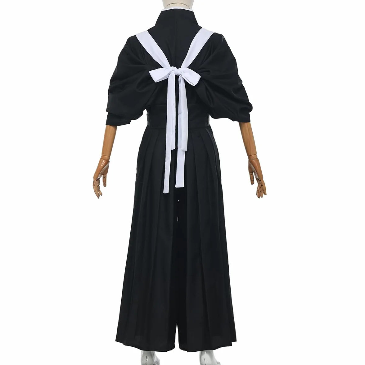 COSDREAMER Japońskie kimono samurajskie męskie tradycyjny mundur Aikido Kendo sztuki walki kostium anime (biały, XL)