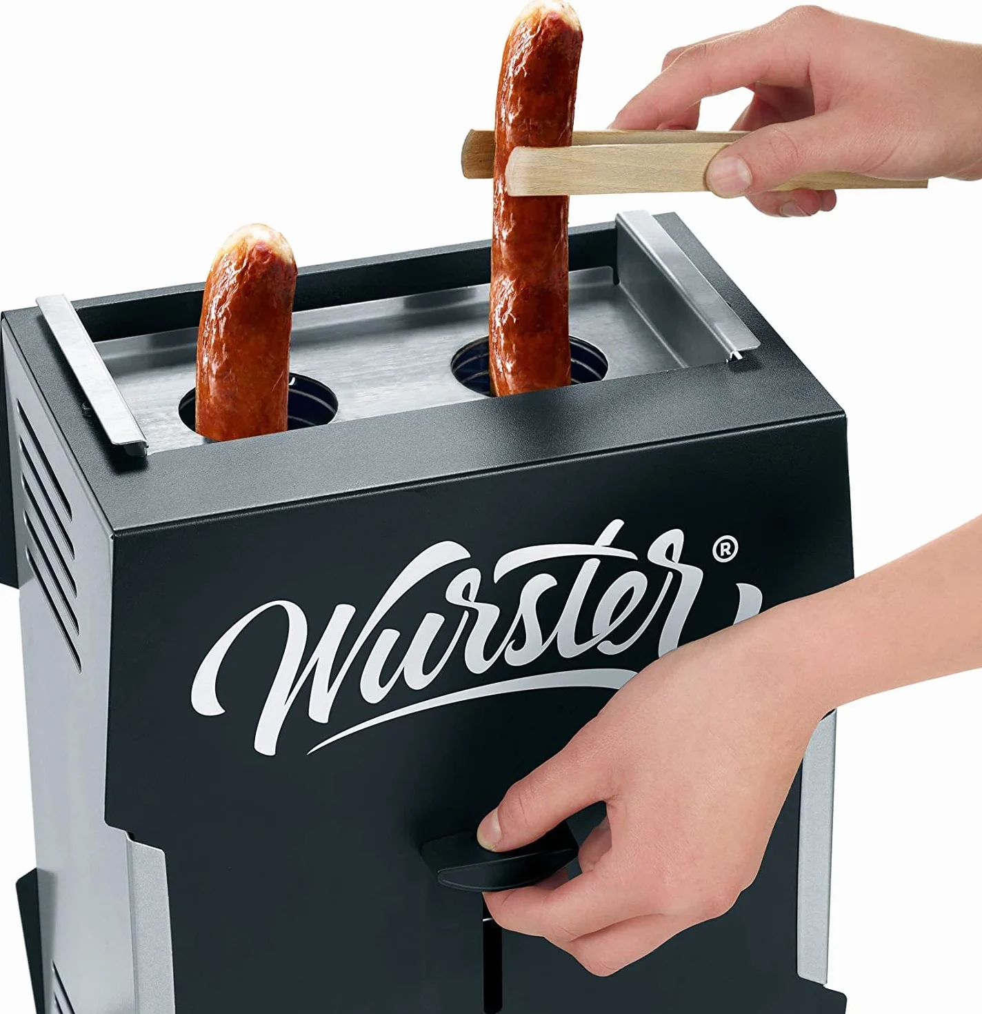 Severin Wurster WT 5005 Urządzenie do grillowania kiełbas 2000 W stal nierdzewna czarne