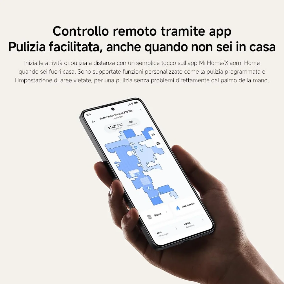 Xiaomi Robot Vacuum X20 Pro EU