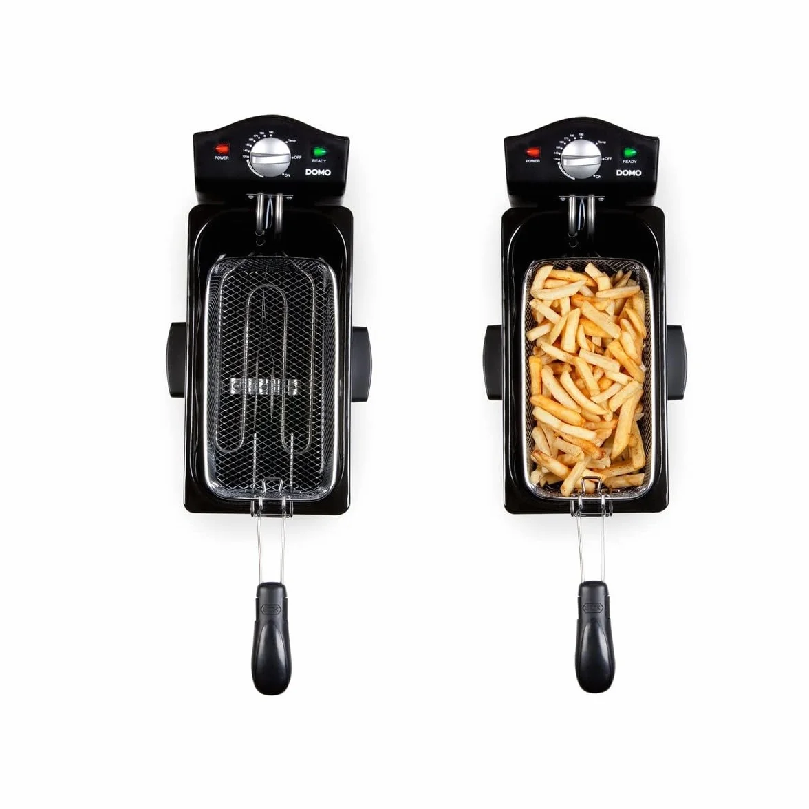 DOMO DO514FR frytkownica stal nierdzewna 3 l - 2000 W