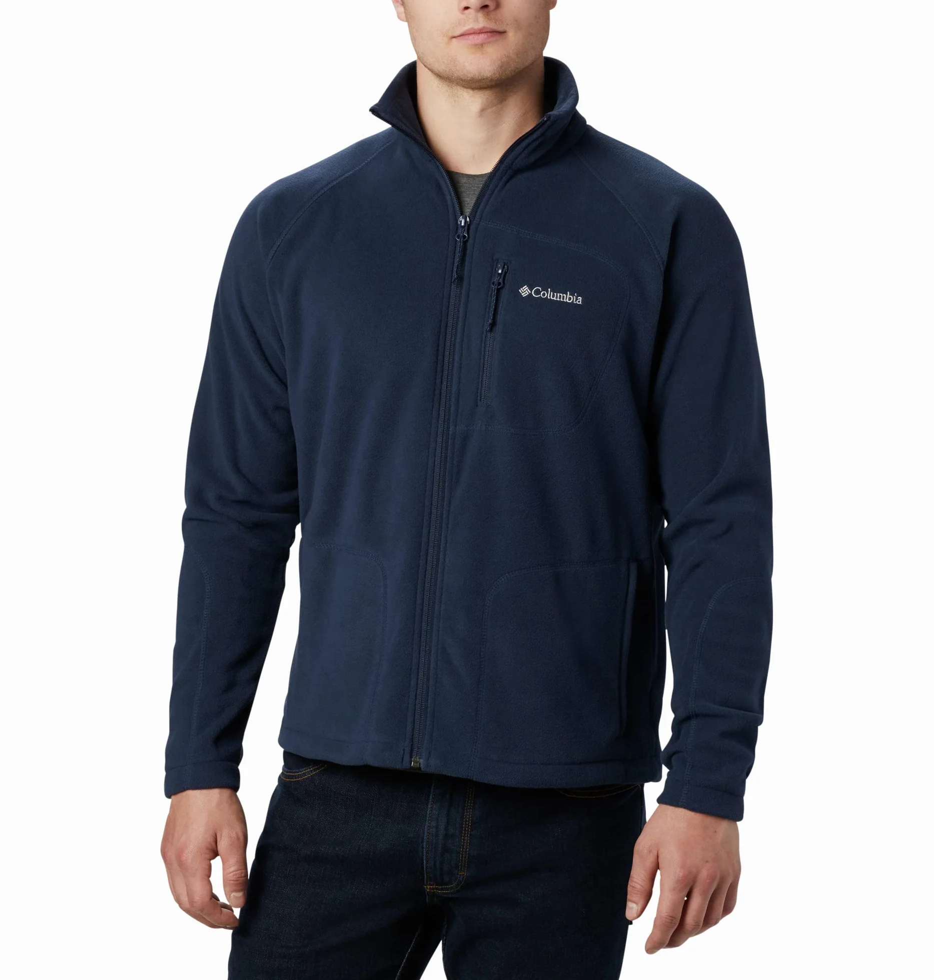 Columbia Fast Trek 2 Full Zip Fleece, Kurtka polarowa Mężczyźni, Collegiate Navy, XL