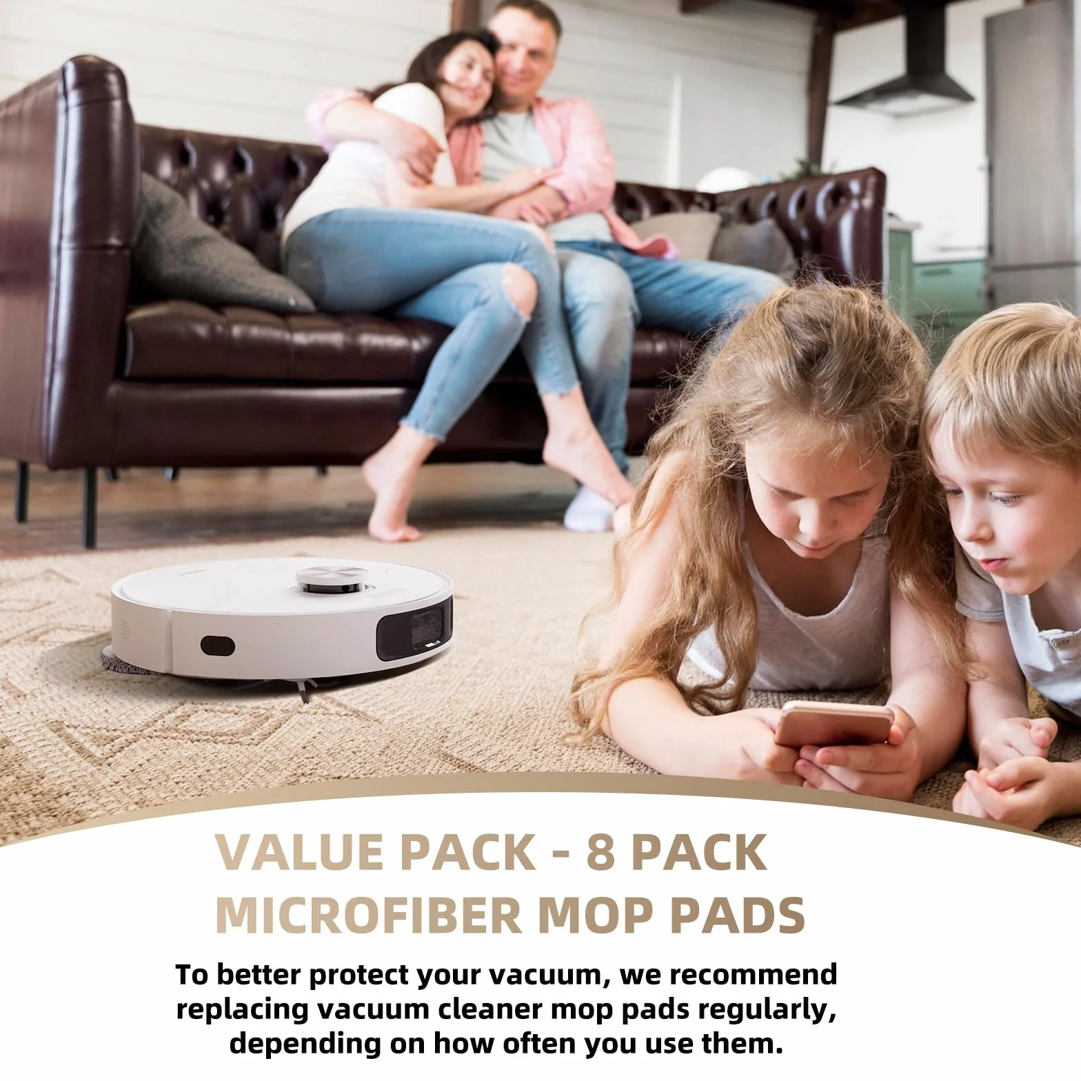 Podkładki czyszczące do mopa kompatybilne Dreame X40/L20 Ultra Complete, L40/X30/L10/L10s Pro Ultra, Xiaomi X20 Pro/Max