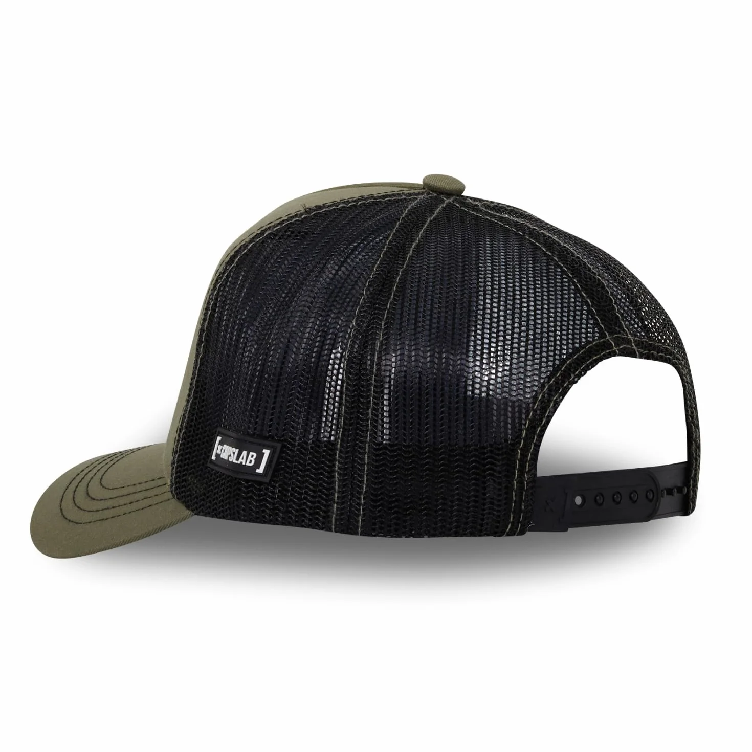Capslab Kaczor Daffy Looney Tunes Metalowa Płyta Oliwkowa Czapka Trucker