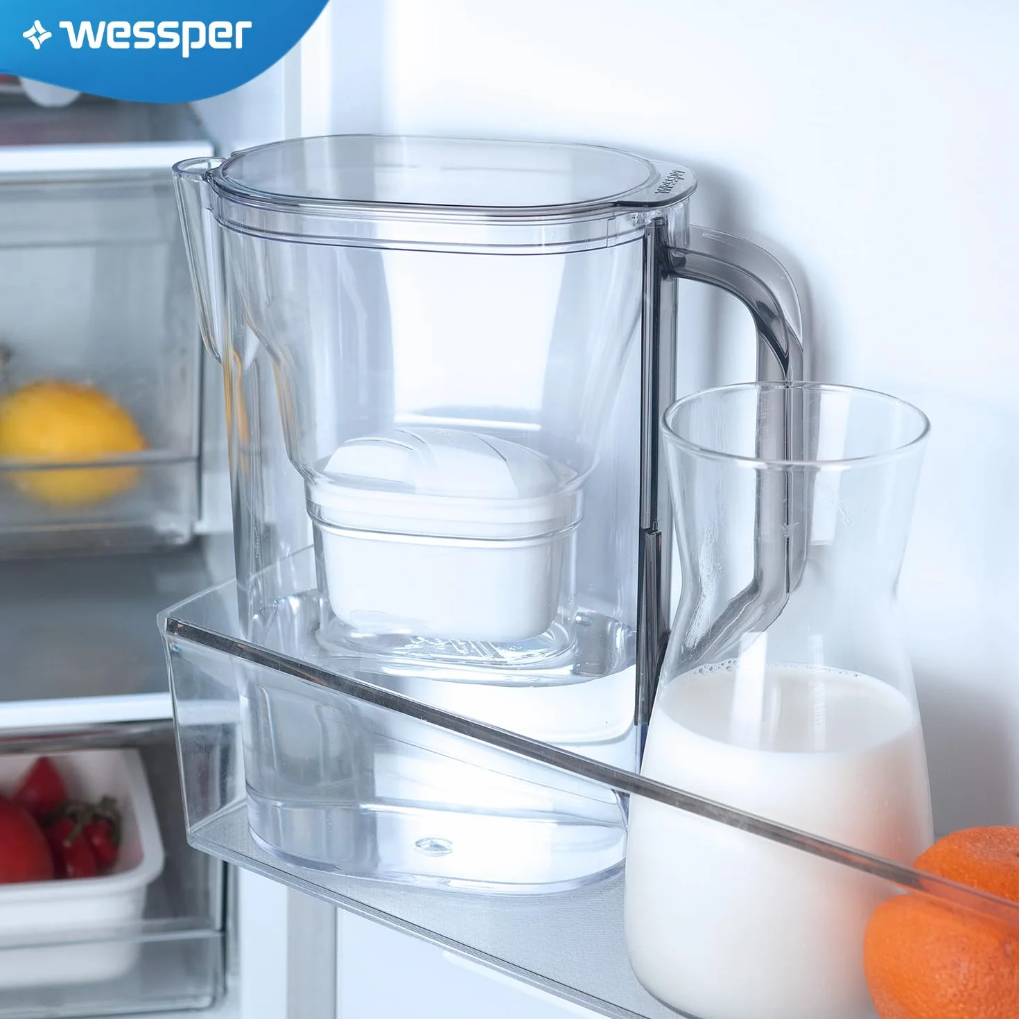 Wessper Filtry do Dzbanka Filtrującego Wodę, Redukcja Chloru i Metali Ciężkich | Filtry są zamiennikami dla Dafi Unimax Aquaphor A5 BRITA Maxtra+ PHILIPS AWP212/10 – Zestaw 12 Sztuk