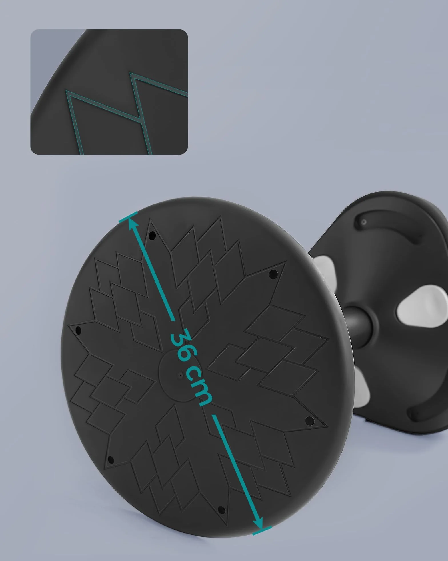 SONGMICS krzesło biurowe obrotowe 360° regulacja wysokości 58-83 cm antypoślizgowe czarne
