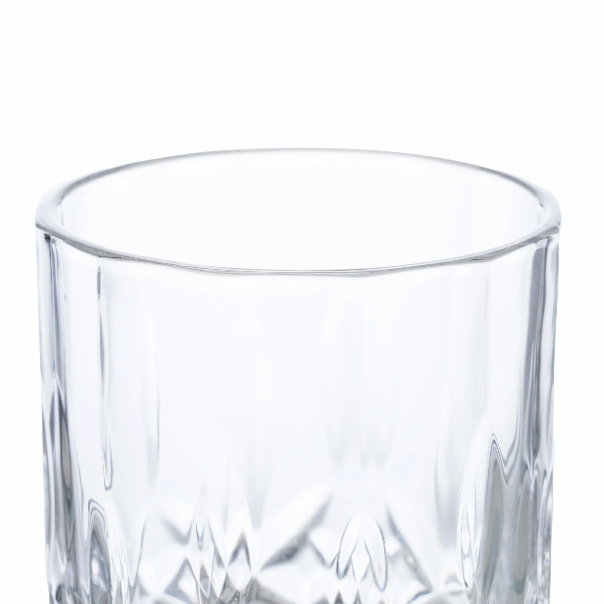 Relaxdays Kieliszki do whisky zestaw 4 sztuk 300 ml szklanki do wódki przezroczyste