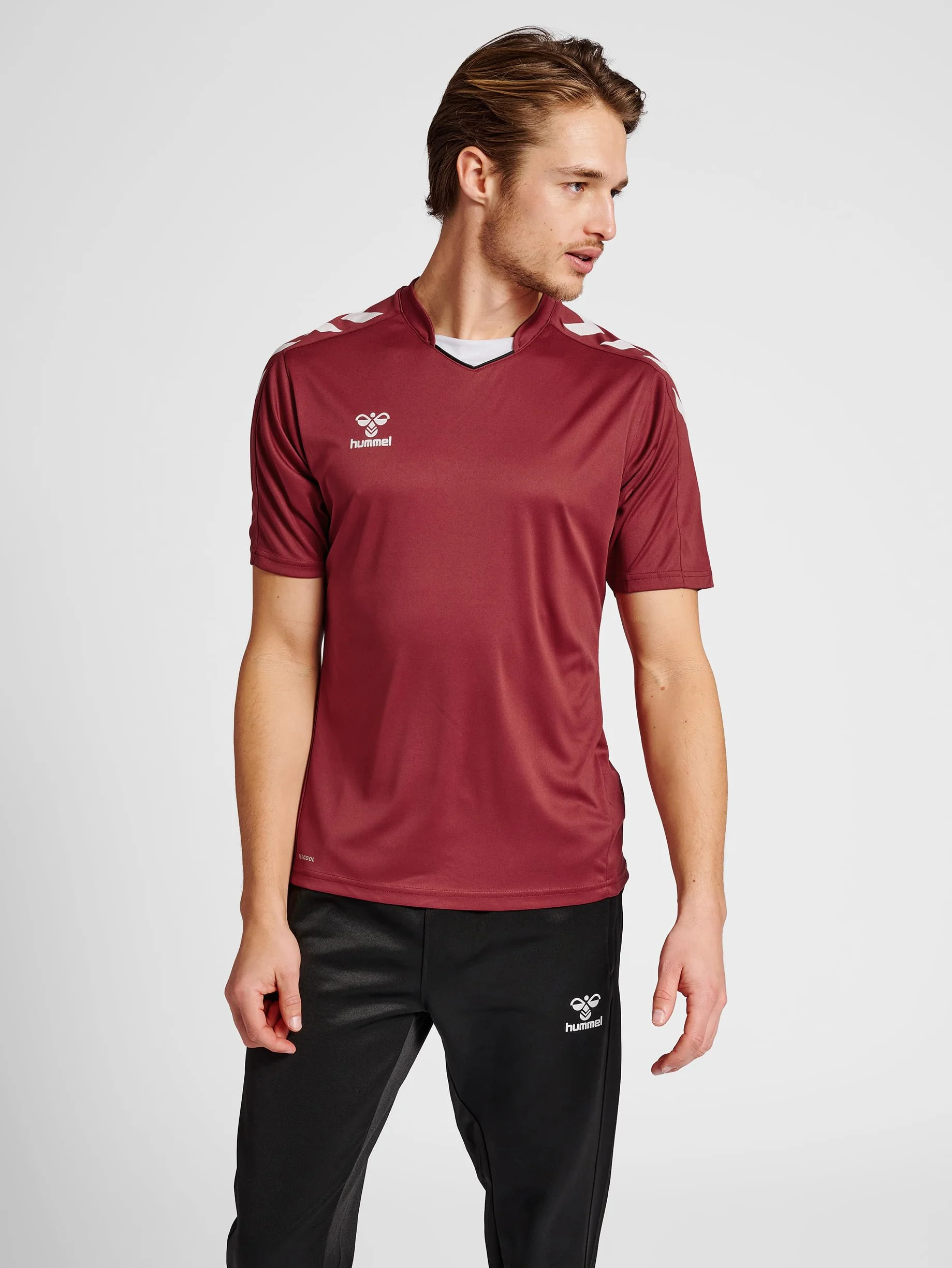 hummel T-shirt Mężczyźni Hmlcore Xk Poly Jersey S/S