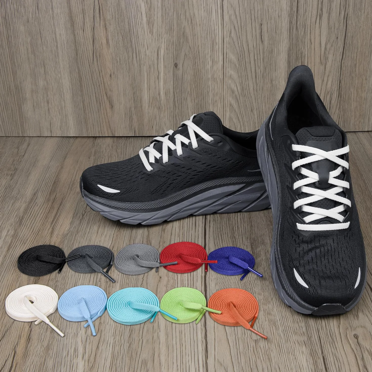 Endoto Sznurówki do HOKA ONE ONE Butów, Płaskie Sznurowadła Zamiennik Sznurowadeł Zamienne Shoe Laces Replacement Shoelaces