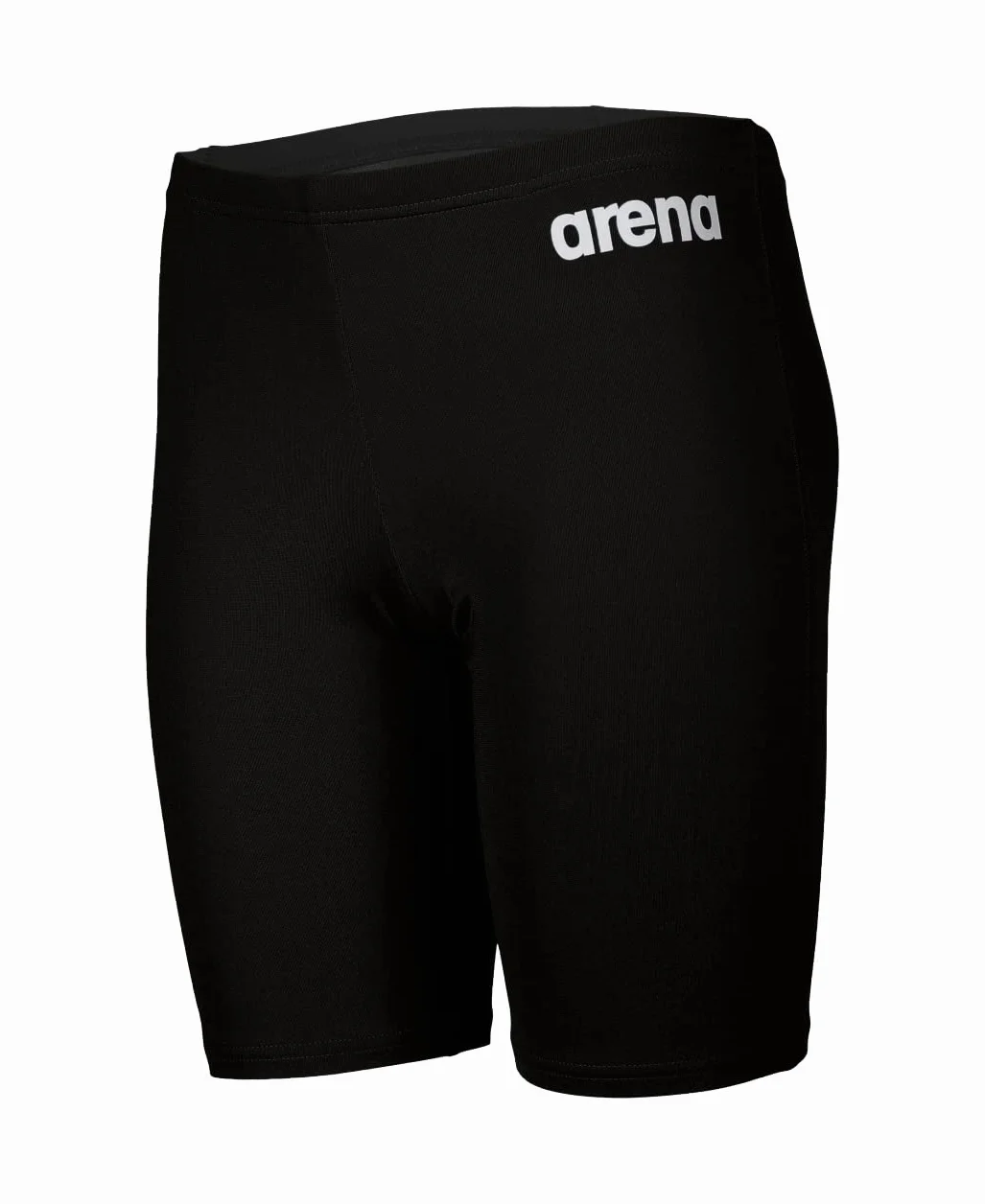 Arena Chłopcy Boy'S Team Swim Jammer Solid 004772 Kąpielówki, Czarny/Biały, 164 cm