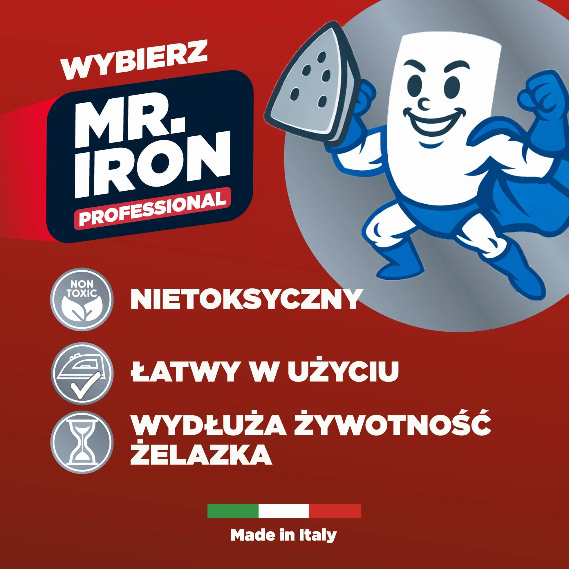 Today - 2 x uniwersalna płyta do czyszczenia żelazka - Made in Italy - Usuwa osady i chroni tekstylia