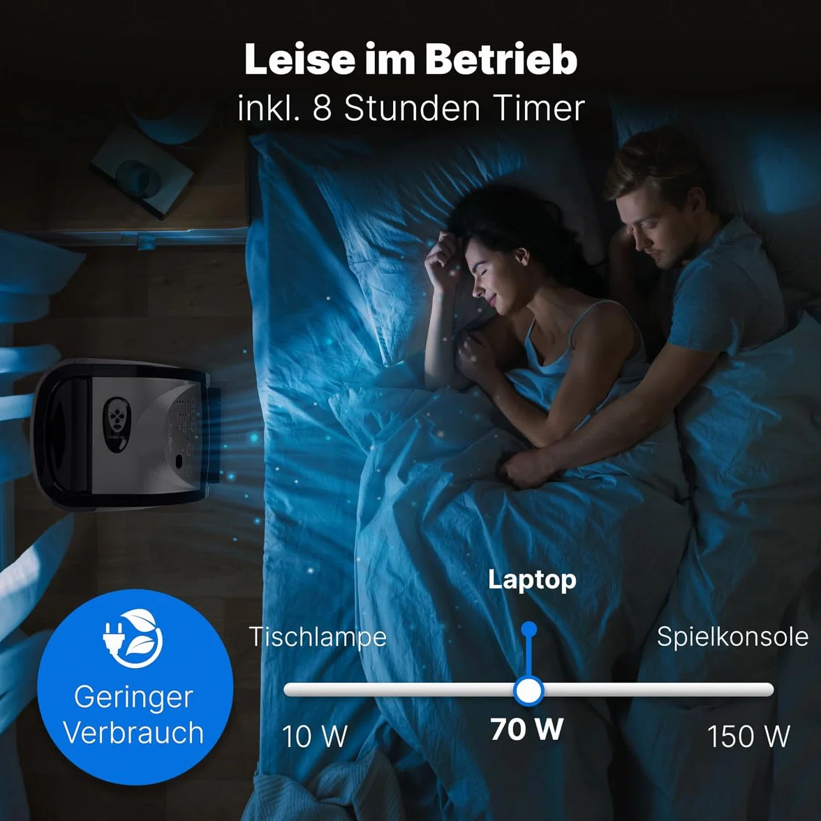 Clatronic LK 3742 chłodziarka powietrza 70 W 3 w 1 nawilżacz oczyszczacz