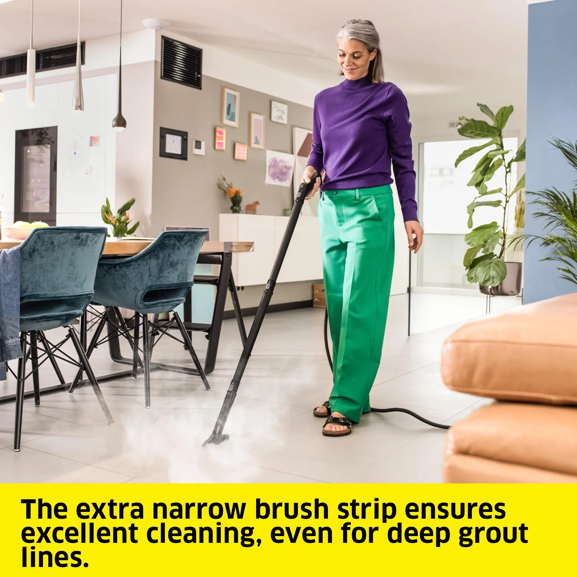 Kärcher wymienne listwy szczotki XXL do fug - do parownic SC
