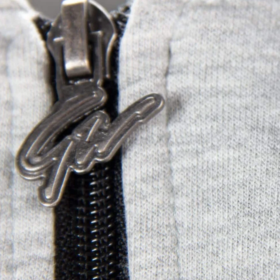 Gorilla Wear Pixley Zipped Hoodie - czarna - lekka funkcjonalna górna część sweter z zamkiem błyskawicznym do uprawiania sportu, na co dzień, na czas wolny, trening, wygodna, oddychająca, z bawełny i