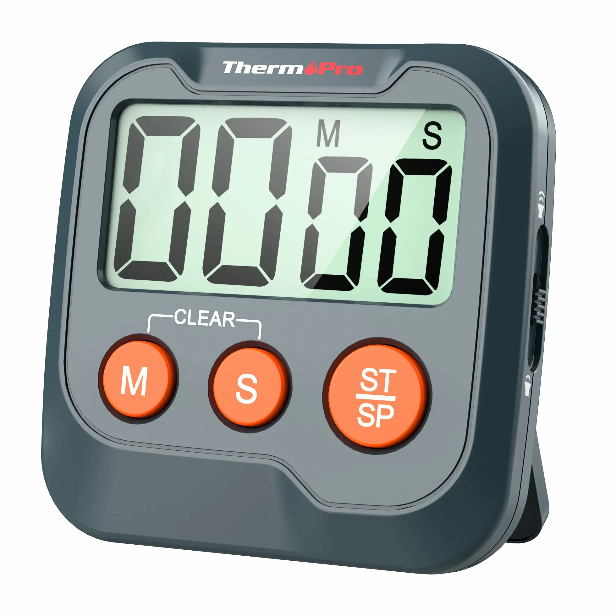 ThermoPro TM03W Cyfrowy Zegar Kuchenny Minutnik z Dużym Wyświetlaczem LCD i Alarmem