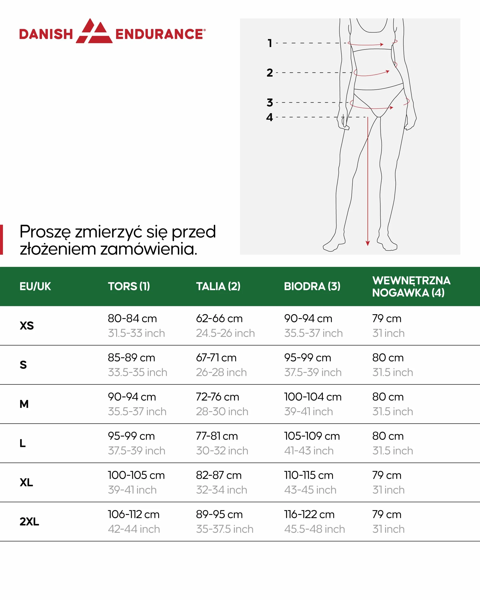 DANISH ENDURANCE Długie Spodnie z Wełny Merino dla Mężczyzn na Ekstremalne Zimno, Legginsy Termiczne na Zimę