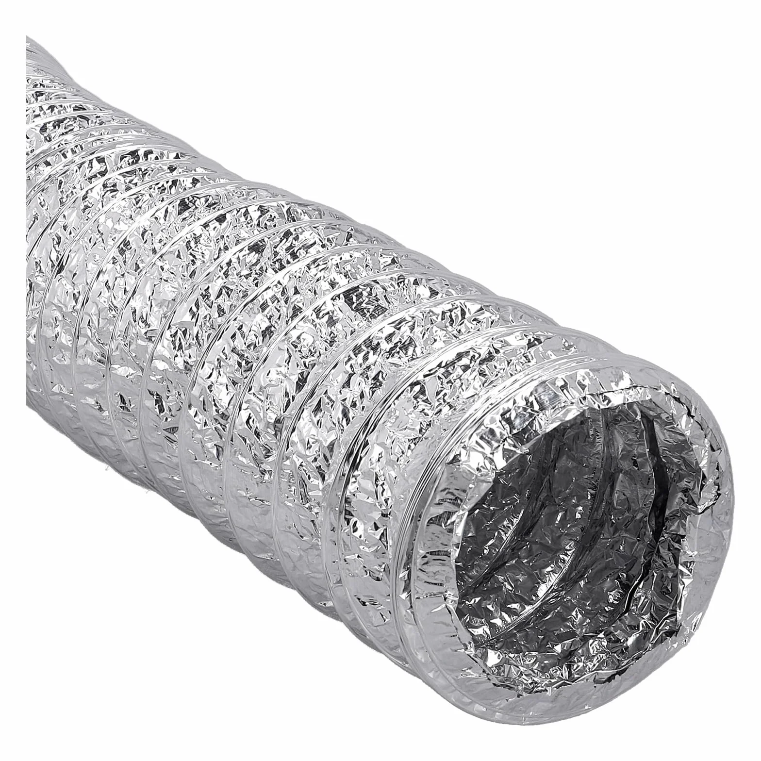 Europart Wąż odprowadzający powietrze 125mm ALU 3m do suszarki, okapu, klimatyzacji