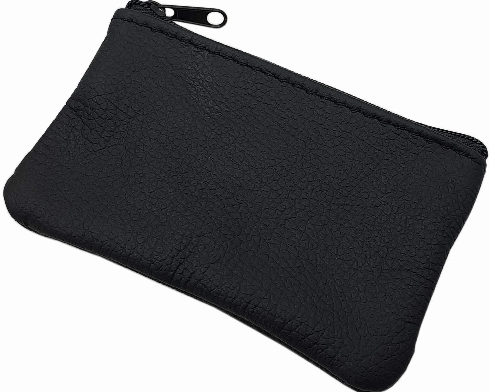 MJ-Design-Germany Etui na klucze z prawdziwej skóry z 1 przegródką, wyprodukowane w UE, czarny, Taille unique, Klasyczny